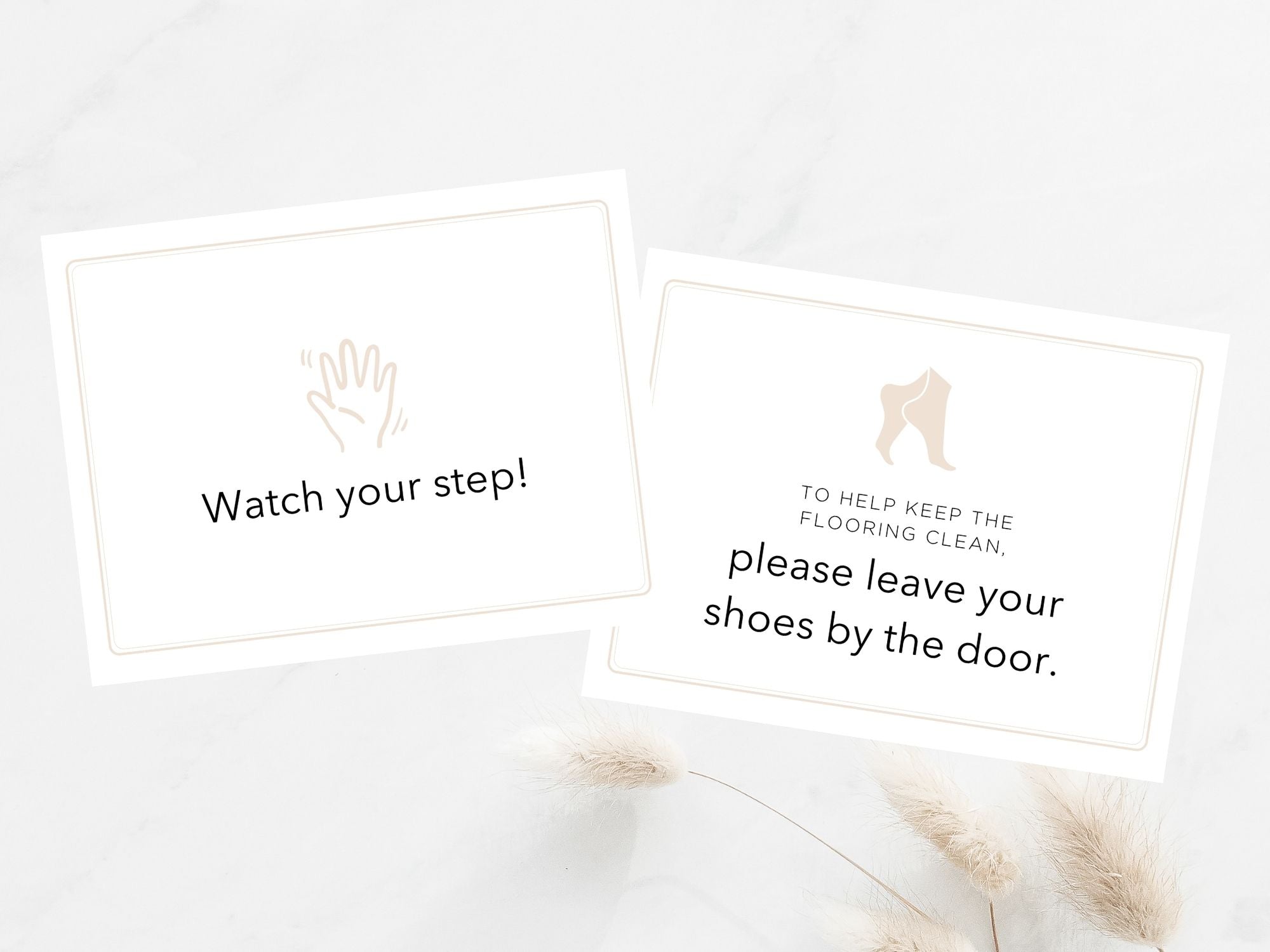 Real Estate Open House Printable Wall Signs - Professionally designed, customizable signs for an engaging and elegant open house presentation, leaving a lasting impression on visitors.