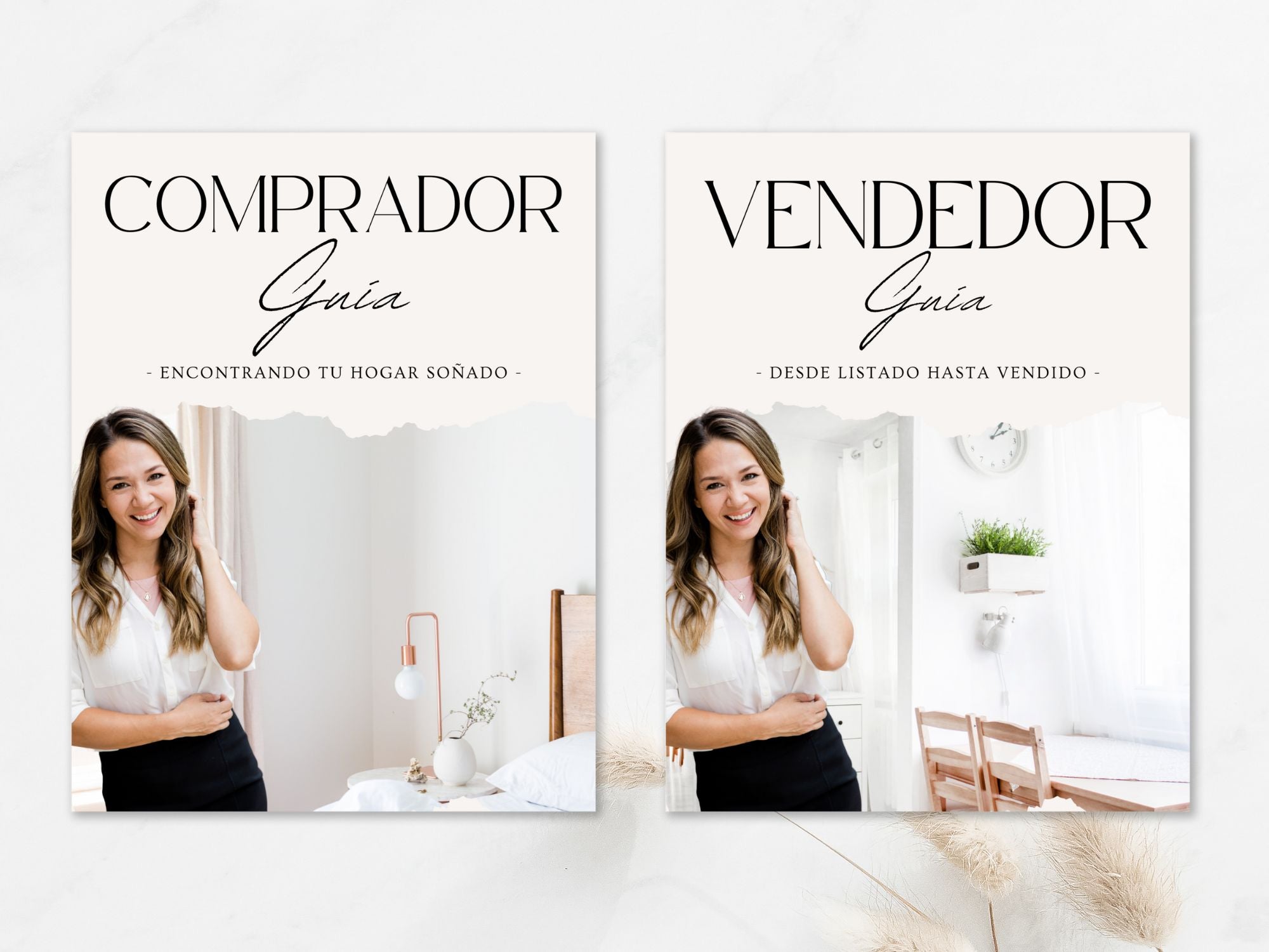 Spanish Modern Buyer and Seller Guides Vol 03- Informative guides for Spanish-speaking real  estate clients.