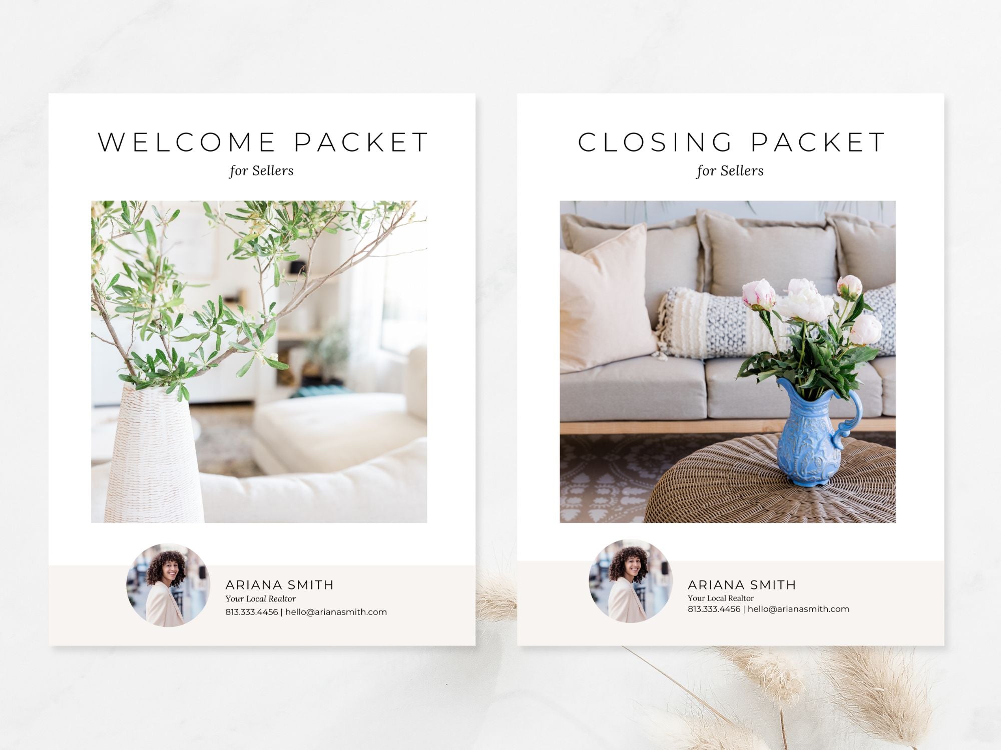 Welcome & Closing Packets for Sellers
