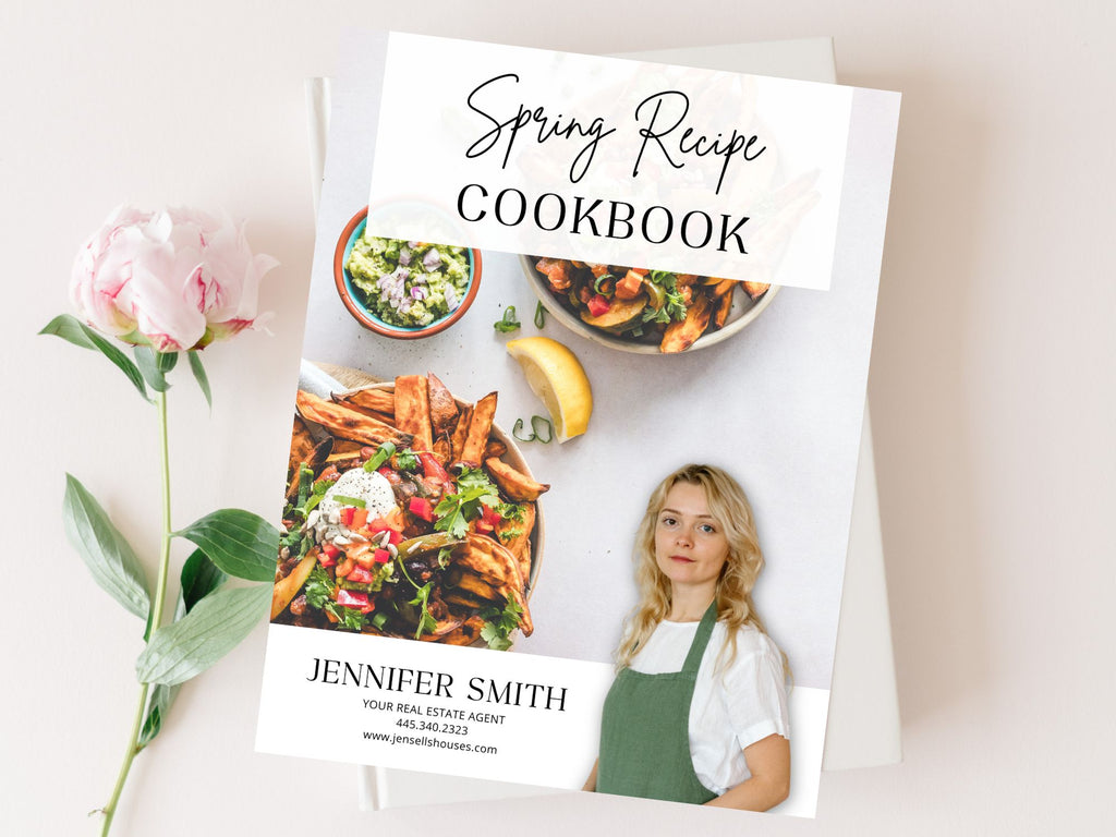 Spring Recipe Cookbook featuring fresh and seasonal meal ideas