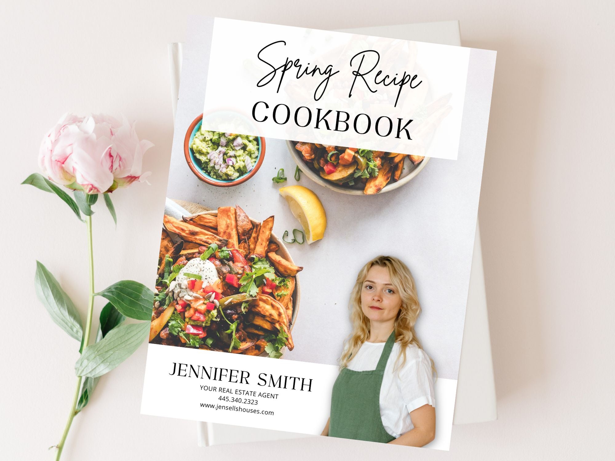 Spring Recipe Cookbook featuring fresh and seasonal meal ideas