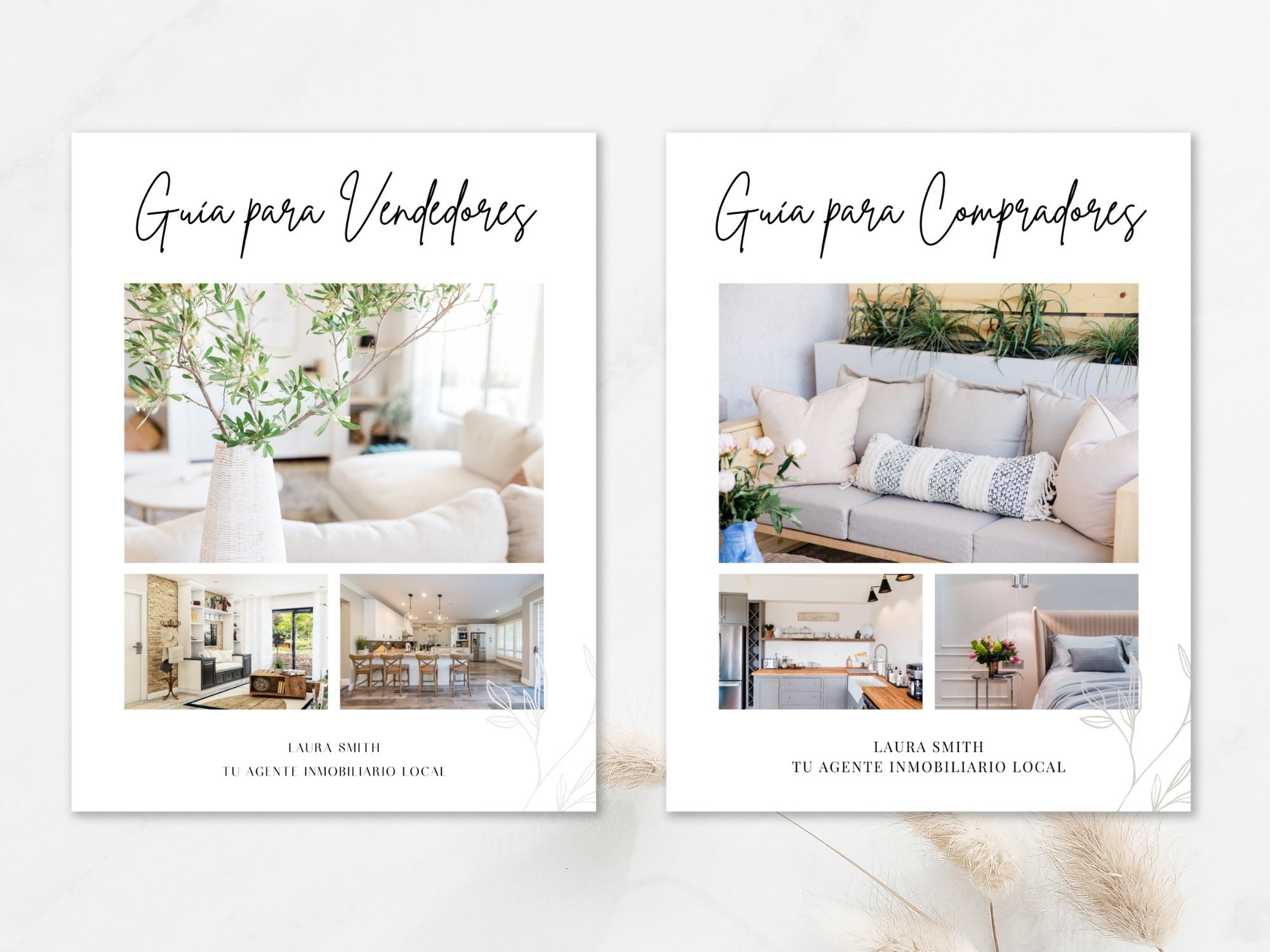  Spanish Modern Buyer and Seller Guides Vol 02- Essential guides for Spanish-speaking real  estate clients.
