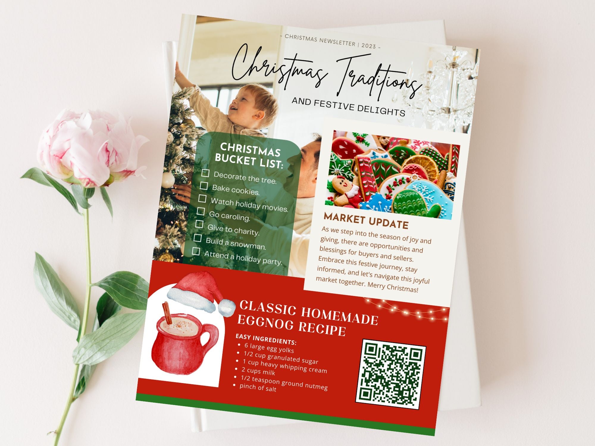 Real Estate Christmas Newsletter 2023 - Festive Client Communication for the Holiday Season