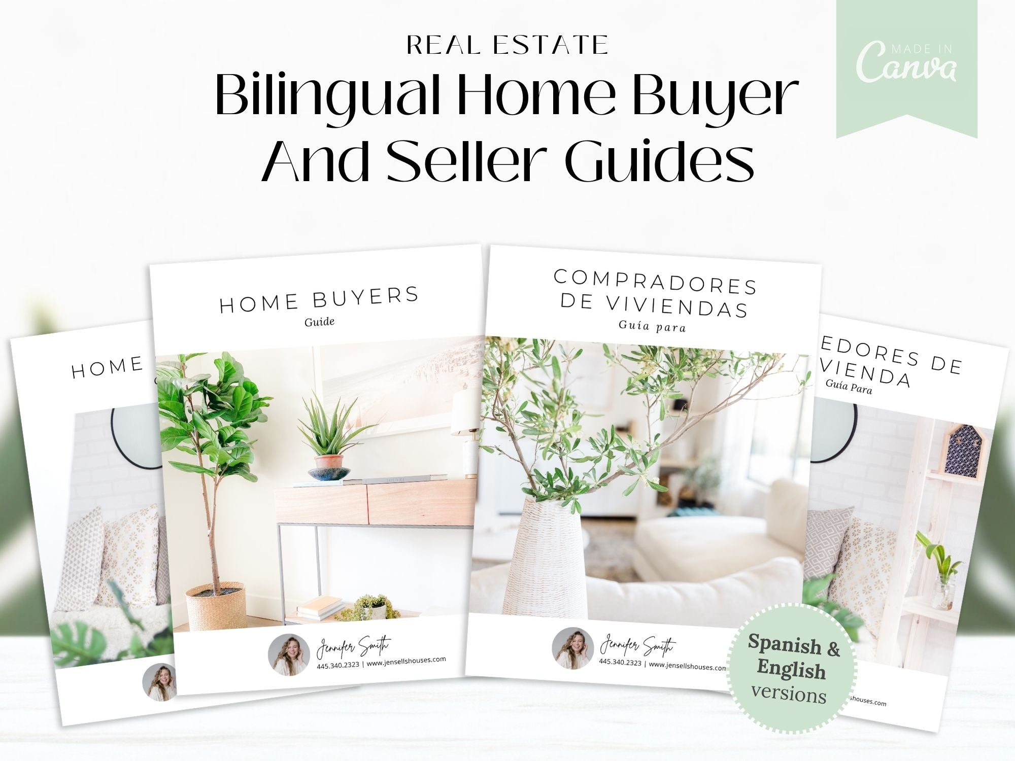 bilingual home buyer and seller guide in English and Spanish