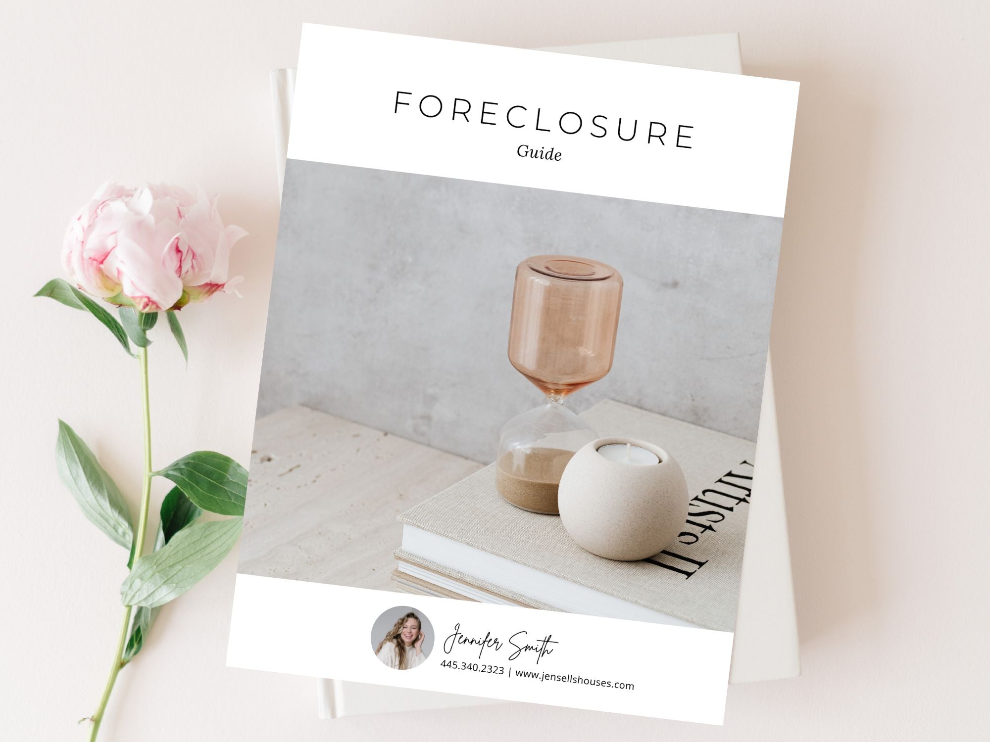 Editable foreclosure guide for real estate agents