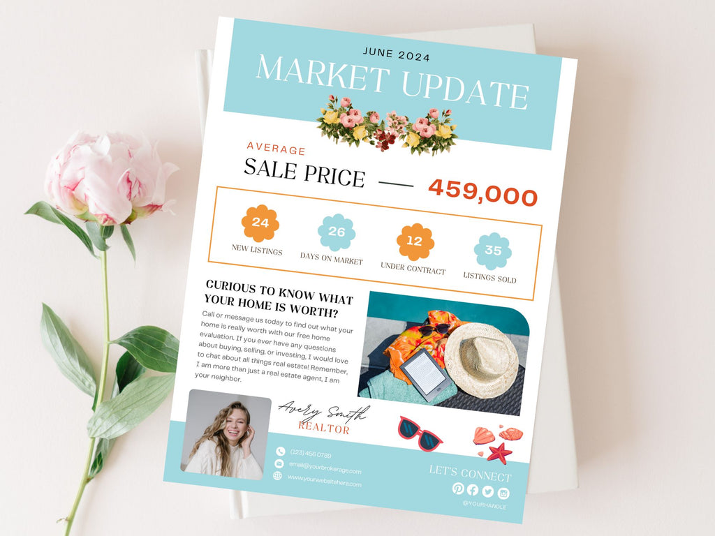 Summer Market Update Flyer - Stay informed with valuable insights into the summer real estate market.