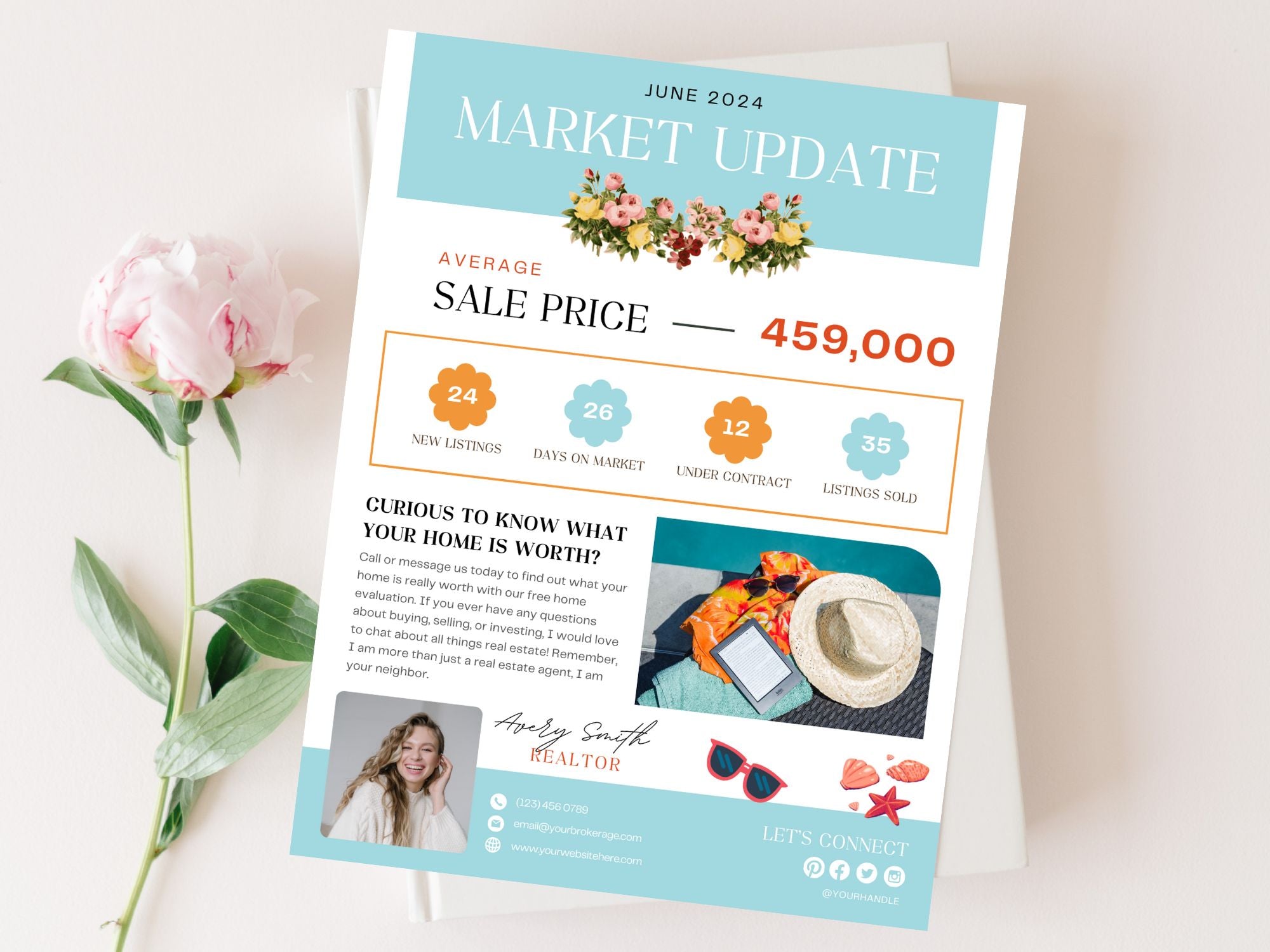 Summer Market Update Flyer - Stay informed with valuable insights into the summer real estate market.
