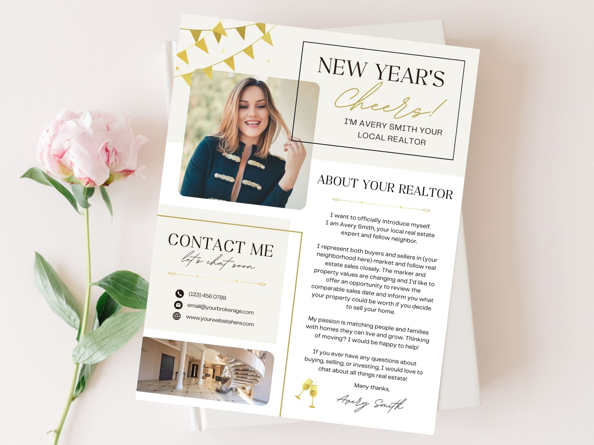 Real Estate New Year Agent Introduction Letter: Creating Personal Connections with Clients and Prospects as the New Year Begins