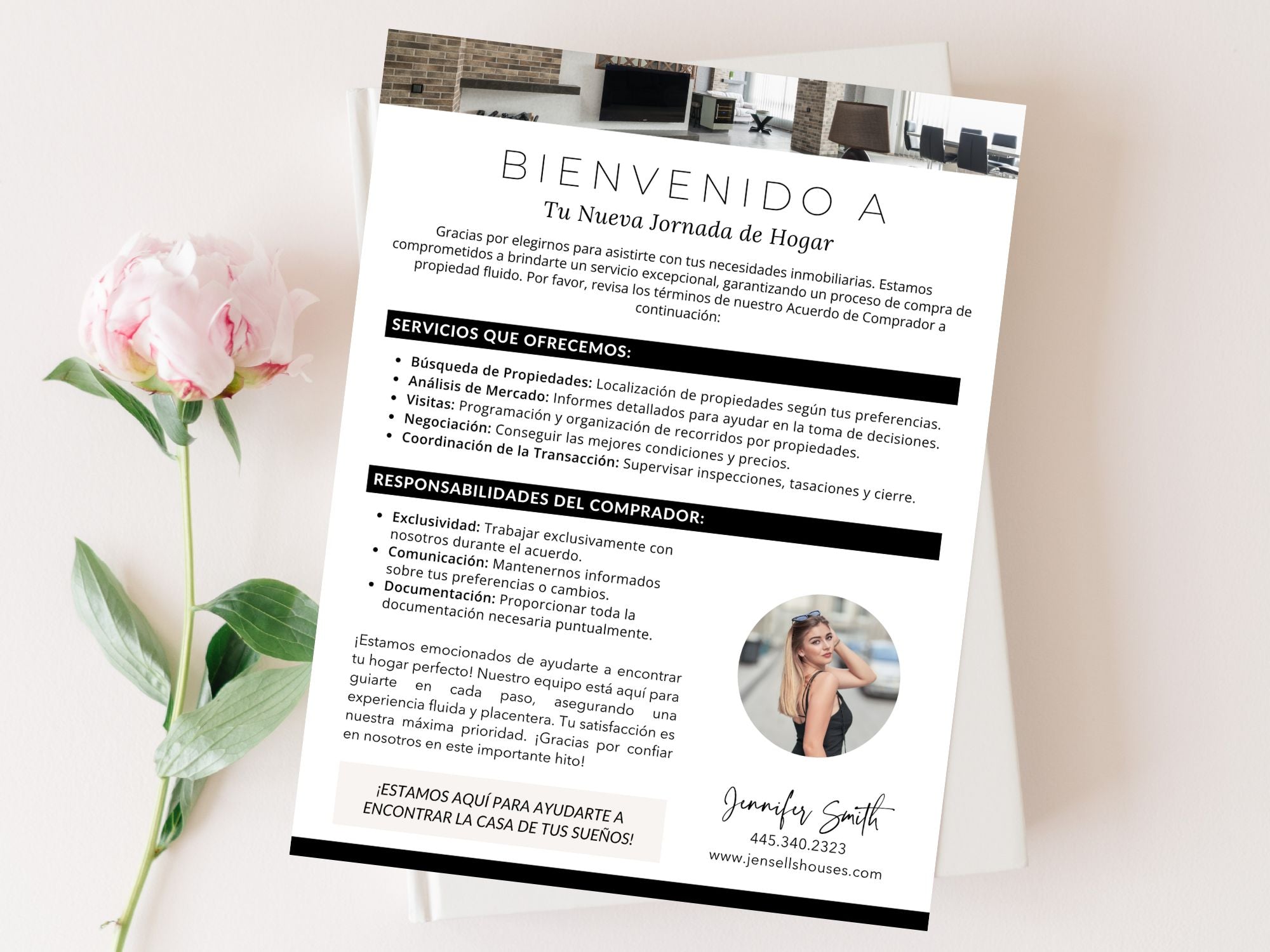 Spanish Buyer Agreement Letter Vol 01 - A comprehensive buyer agreement guide in Spanish
for real estate agents and clients.