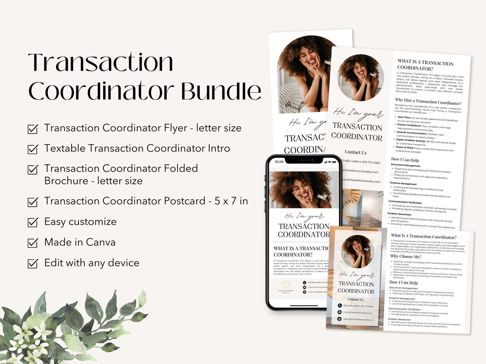 Transaction Coordinator Bundle - Streamline your transactions with essential resources.