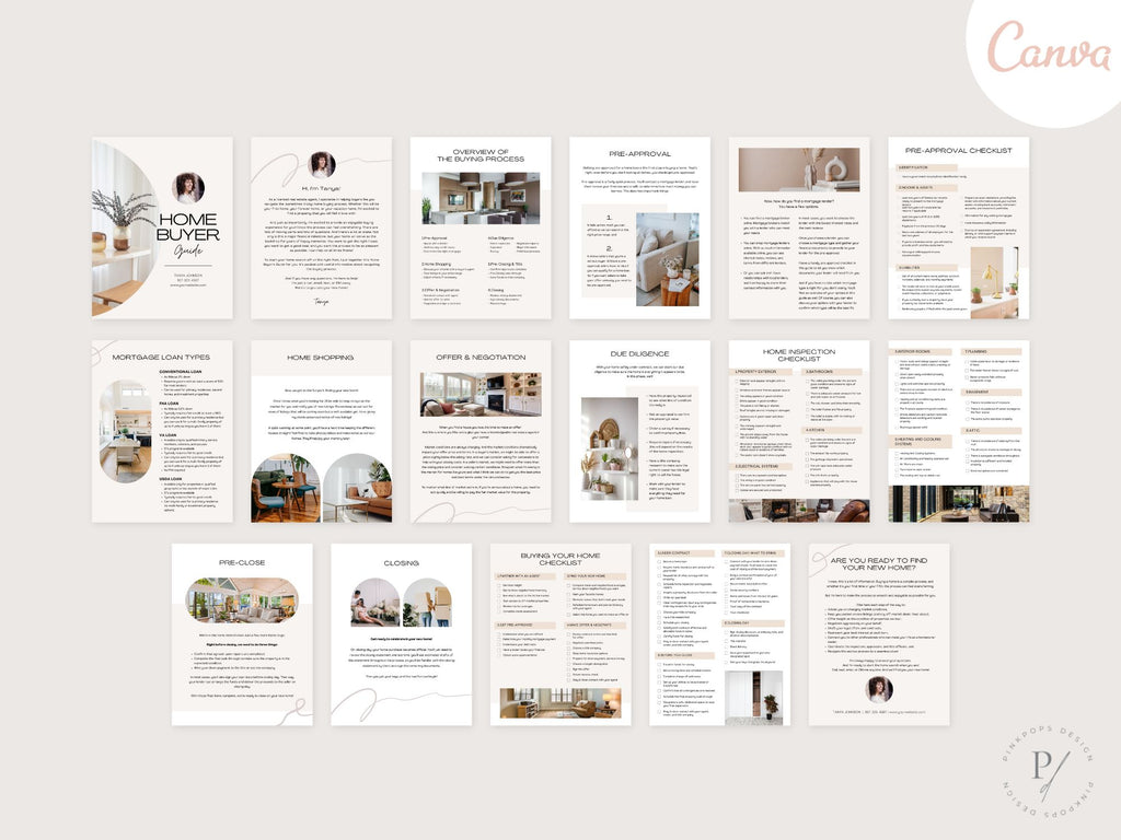 Beige Home Buyer & Seller Guide