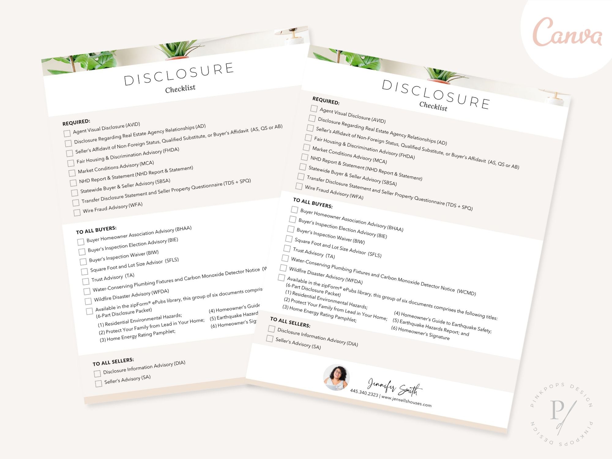 Real Estate Disclosure Checklist - Editable template for ensuring compliance and transparency in real estate transactions.