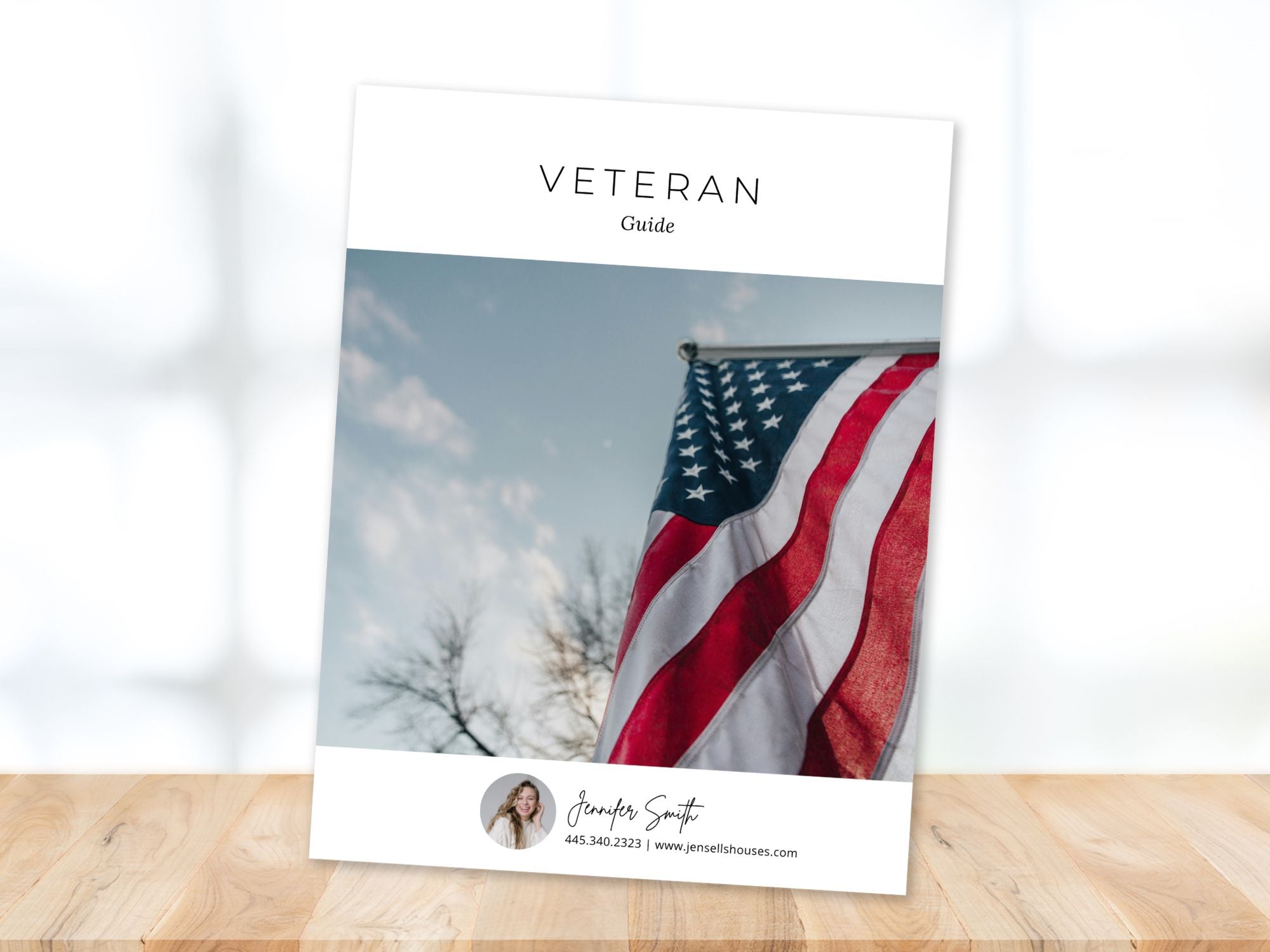 Editable Veteran Loan Guide for real estate professionals