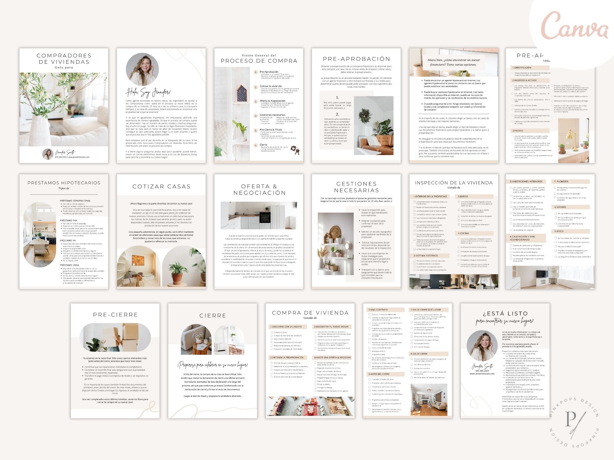 Spanish Buyer, Seller & Mortgage Guide Bundle - Empower Spanish speakers with a comprehensive bundle offering step-by-step instructions and essential insights in Spanish for the entire real estate journey.