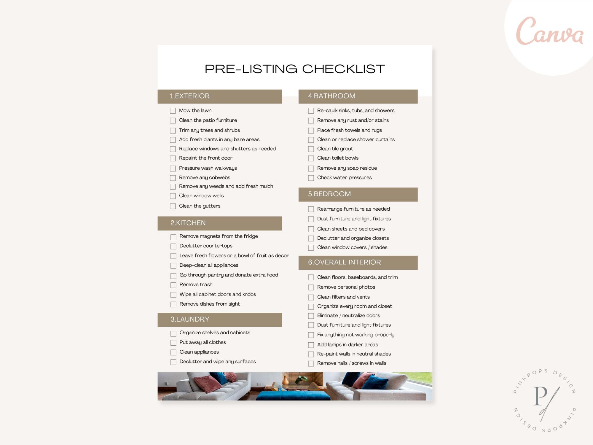 Real Estate Luxury Pre-Listing Checklist - Detailed guide for a sophisticated approach to preparing high-end listings in the luxury real estate market.