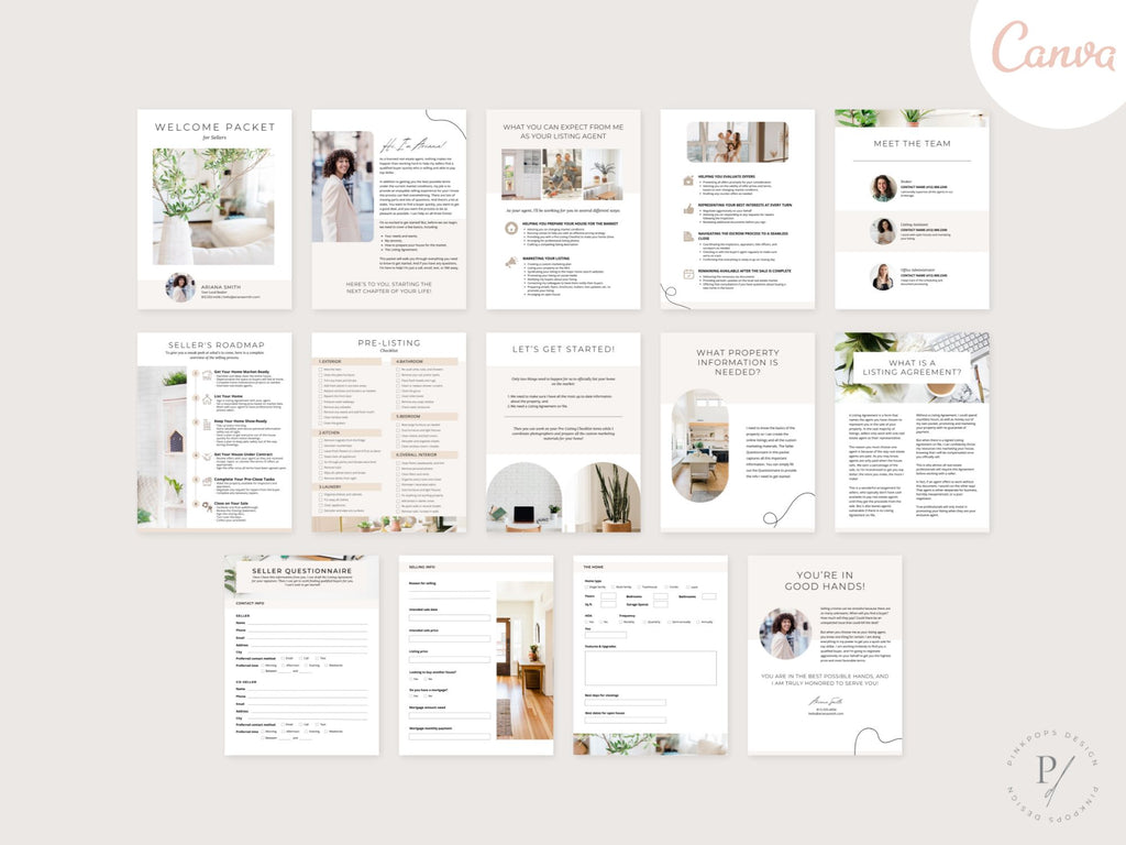 Welcome & Closing Packets for Sellers