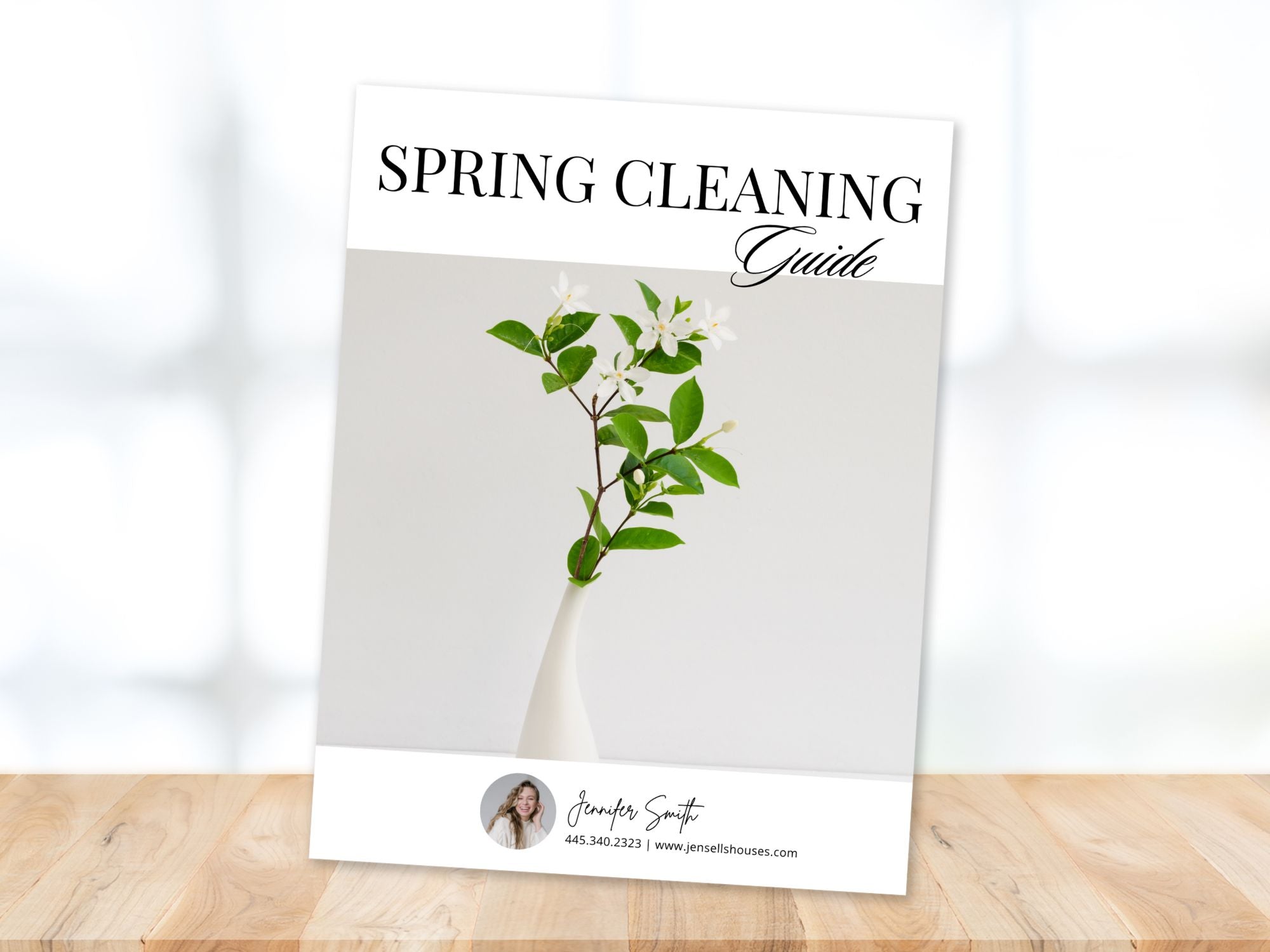 Spring Cleaning Guide with home organization and decluttering tips