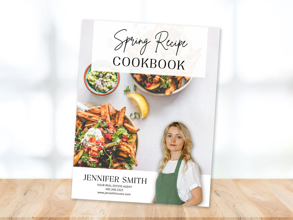 Spring Recipe Cookbook featuring fresh and seasonal meal ideas