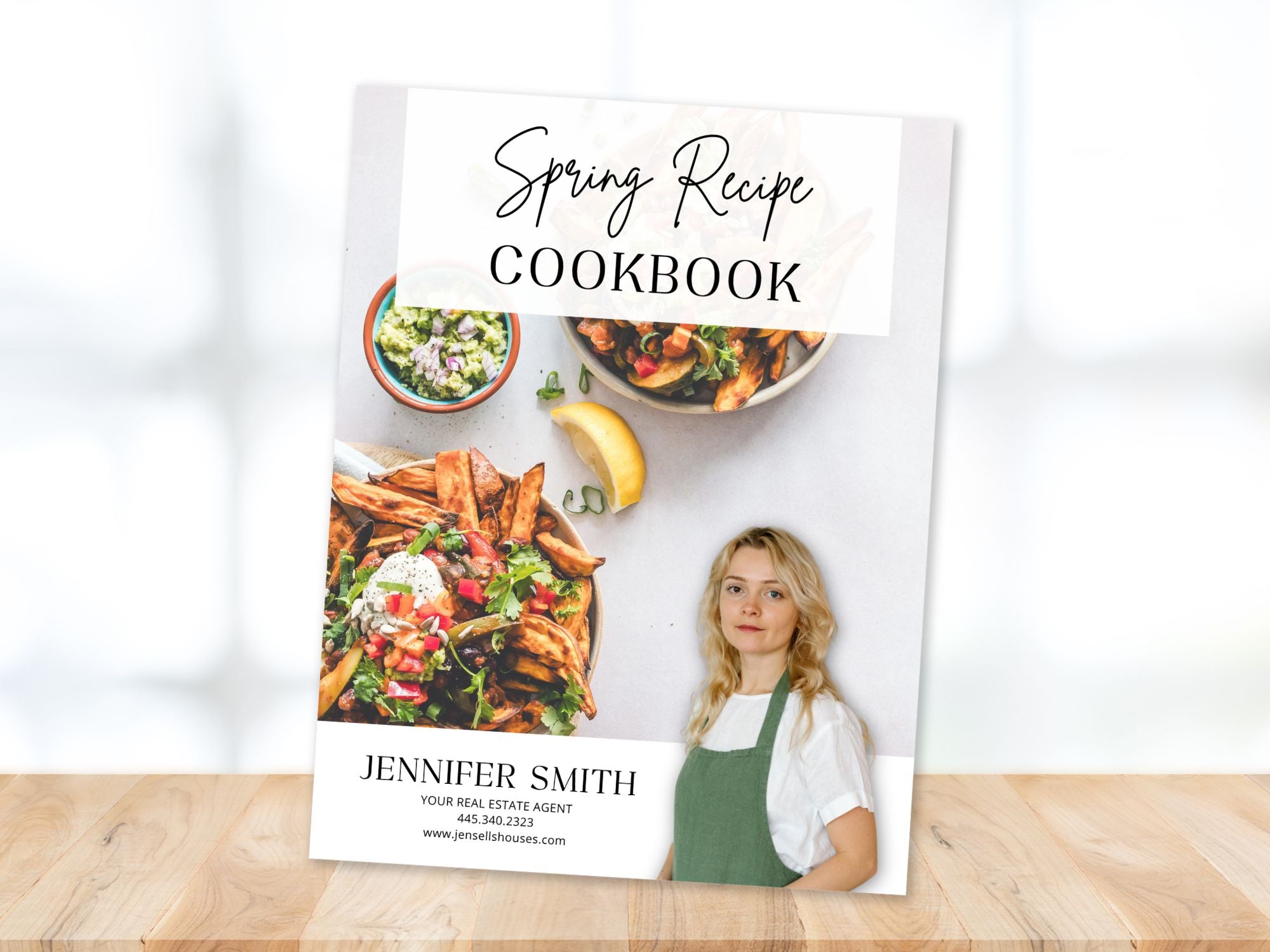 Spring Recipe Cookbook featuring fresh and seasonal meal ideas