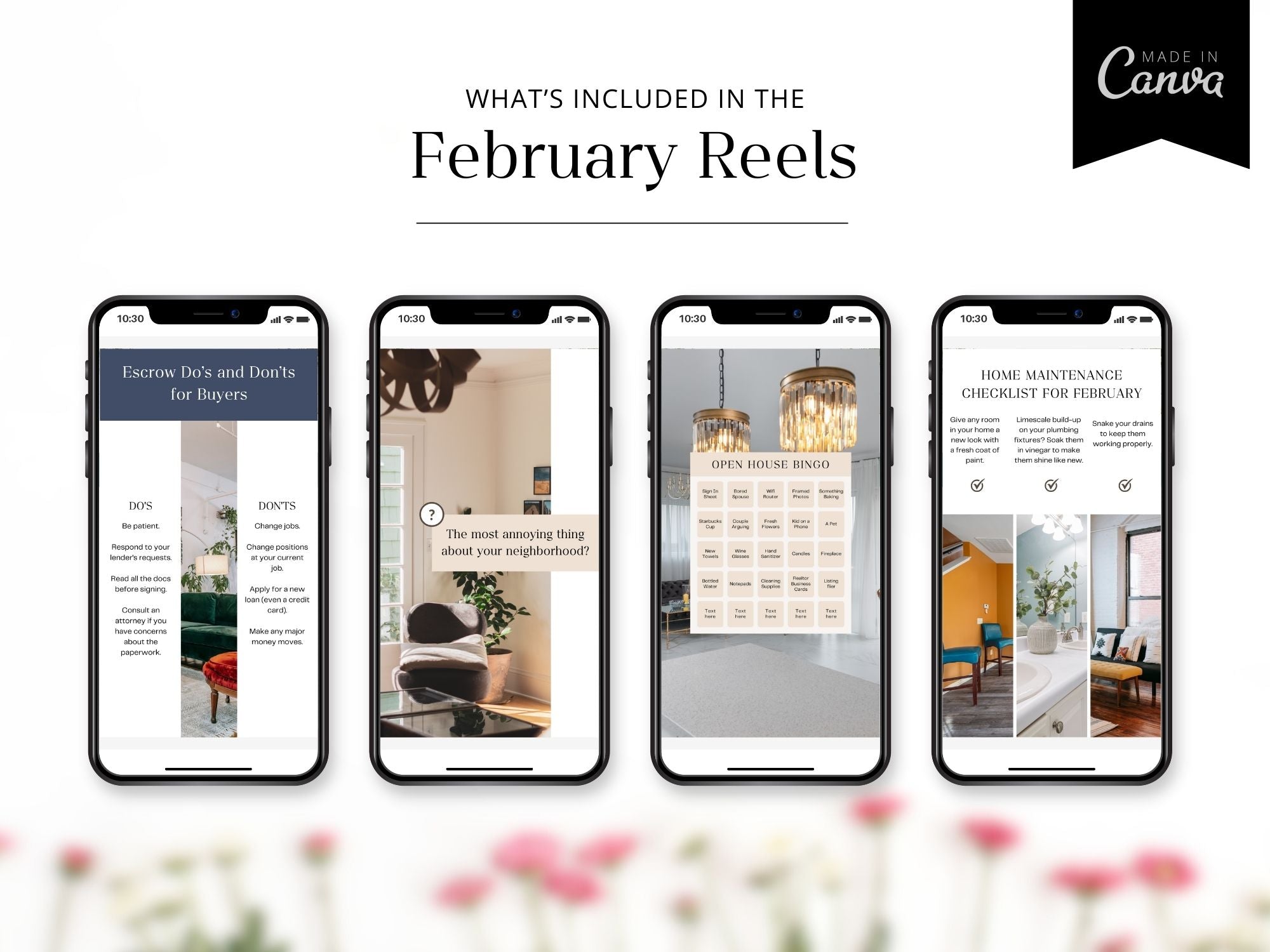February real estate reels featuring market trends, seasonal insights, and tips for buyers and sellers.