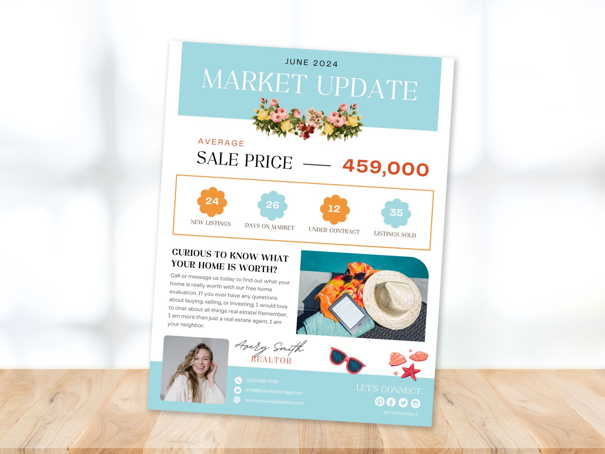 Summer Market Update Flyer - Stay informed with valuable insights into the summer real estate market.