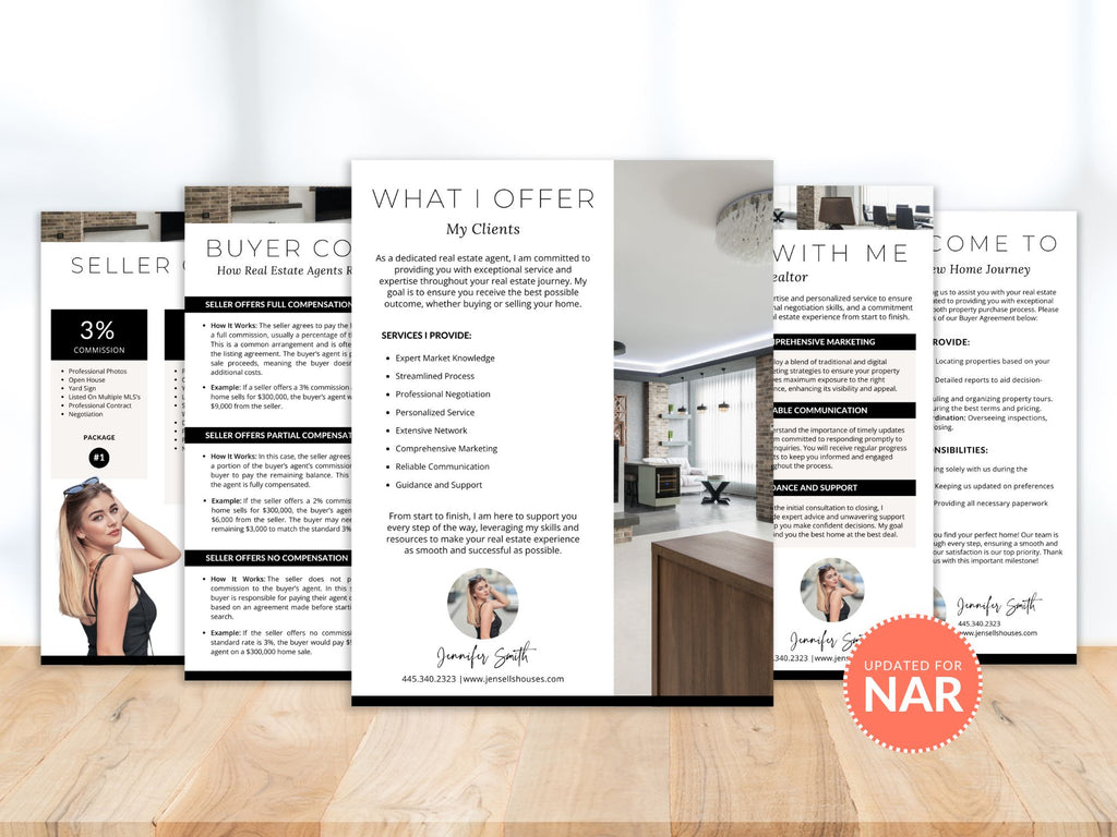 Real Estate Buyer & Seller Agent Commission Bundle Vol 02