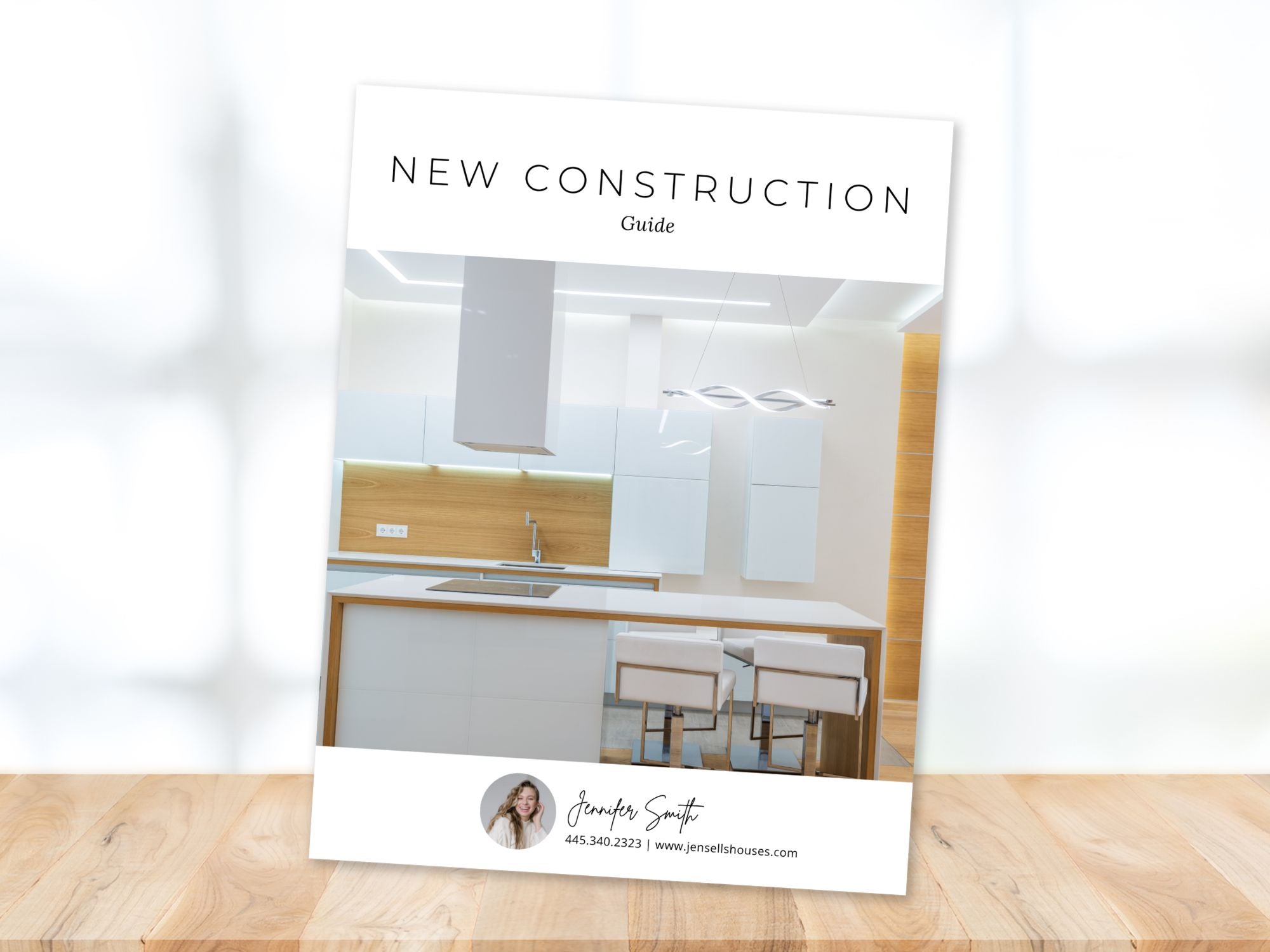 Minimal New Construction Guide for realtors, offering a step-by-step resource on the new build
home buying process.