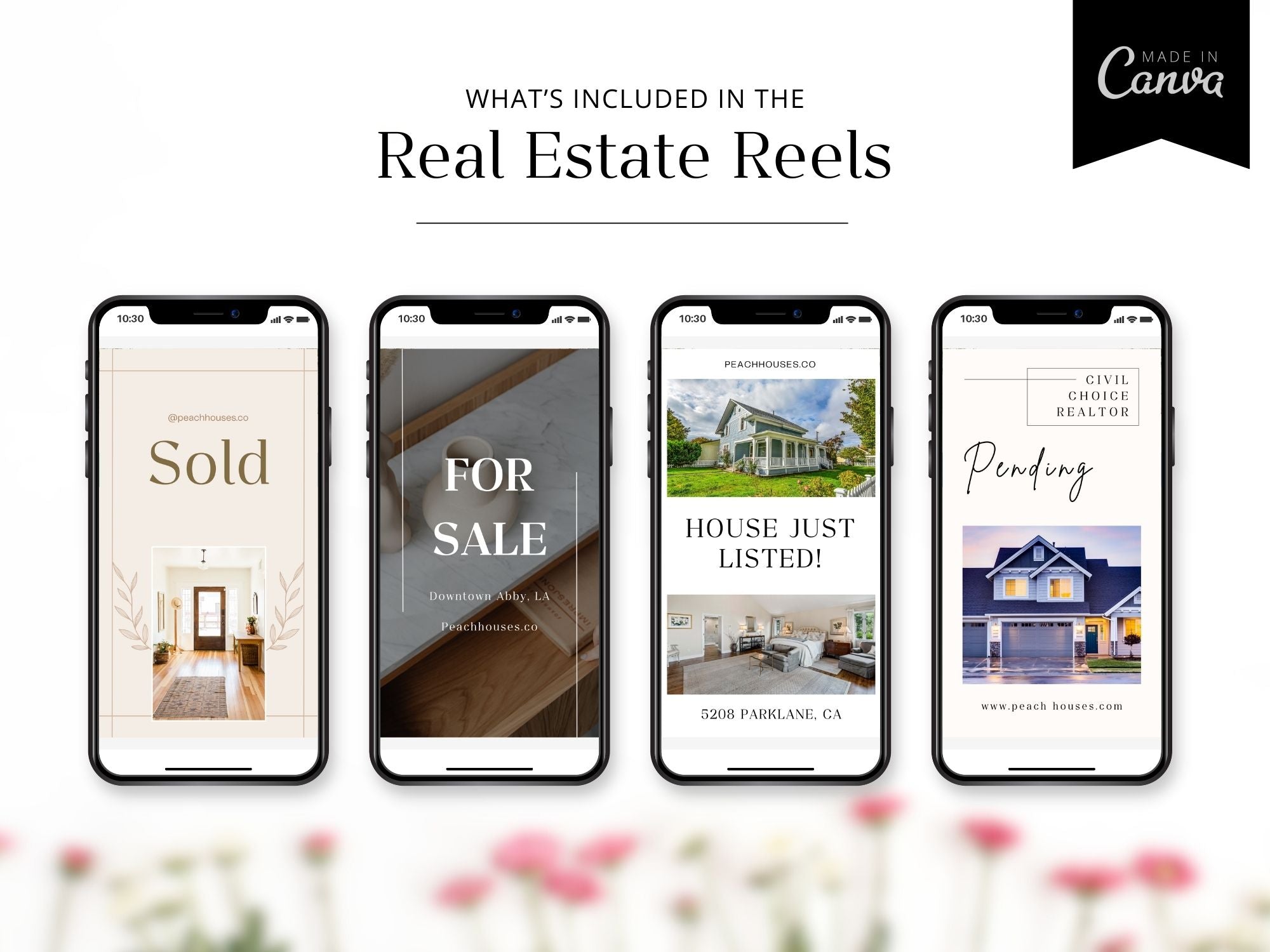 60 Real Estate Reels Vol 01 - Collection of real estate-themed Instagram reels for agents.
