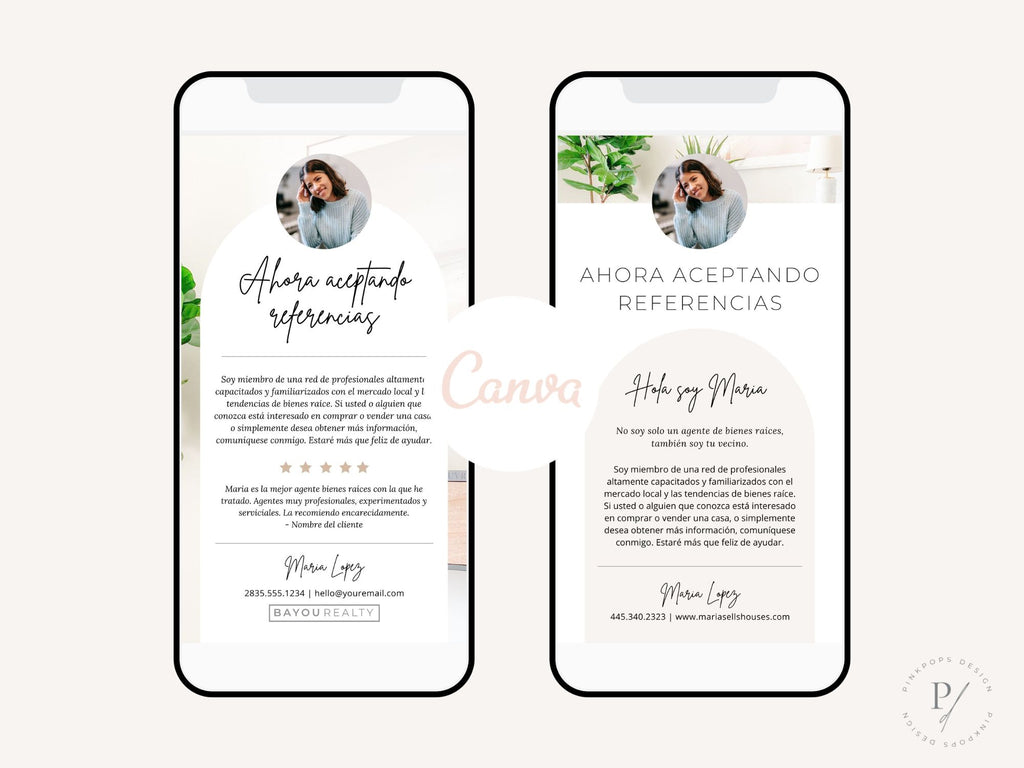 Spanish Textable Now Accepting Referrals - Extend an invitation in Spanish with a textable message, informing the Spanish-speaking audience that real estate professionals are open for referrals, fostering client connections and encouraging a collaborative network.