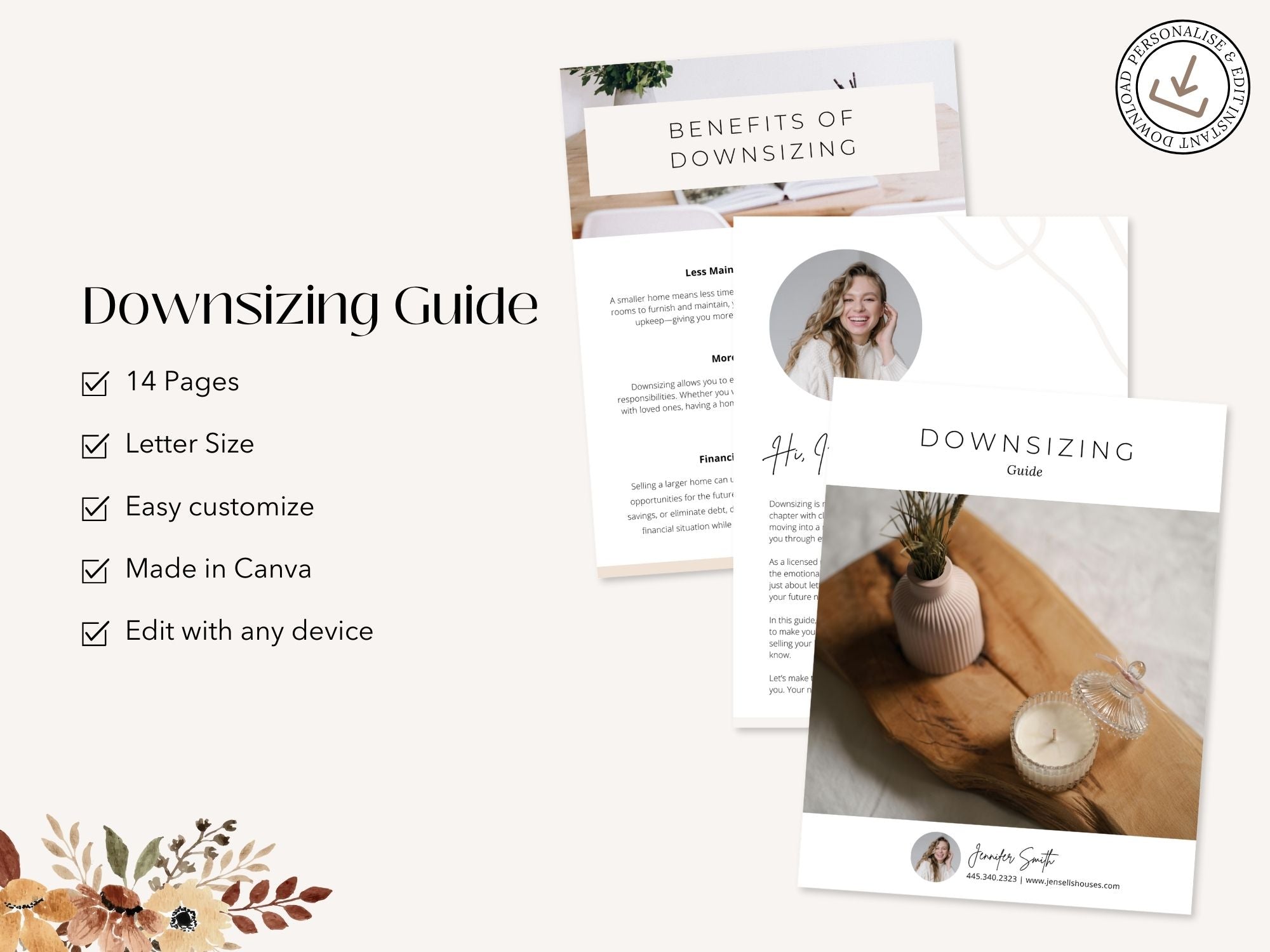 Downsizing Guide with expert tips and checklists for a smooth transition