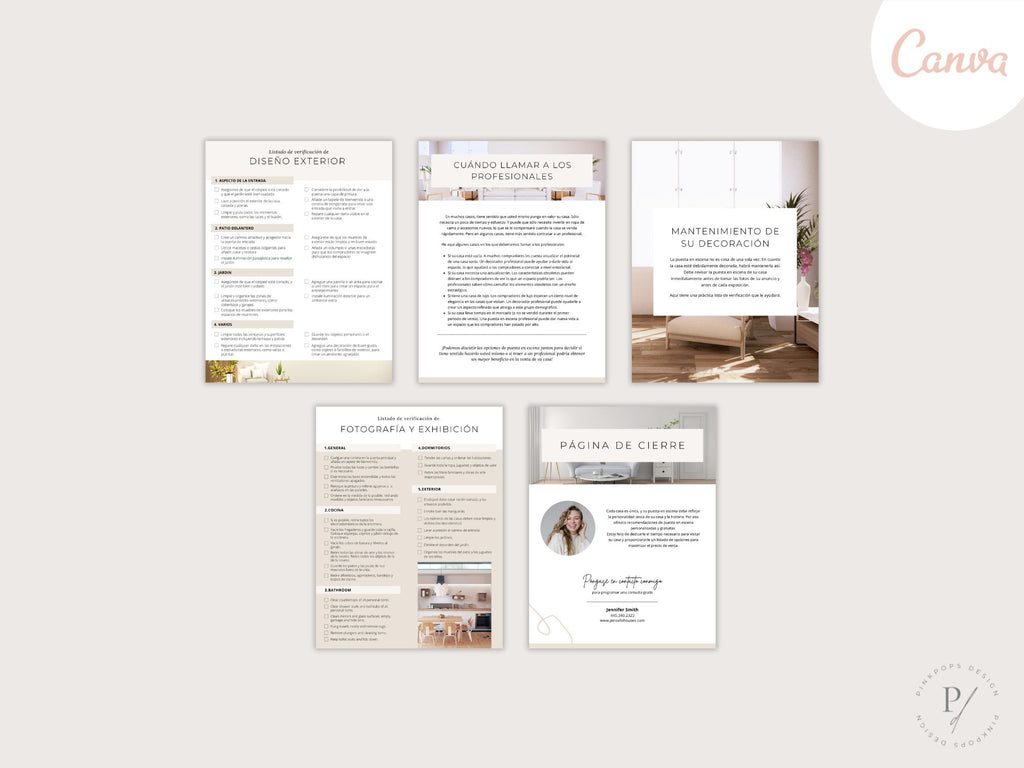 Spanish Minimal Staging Guide - Guide in Spanish designed to showcase the best features of your home in a minimal and attractive way.