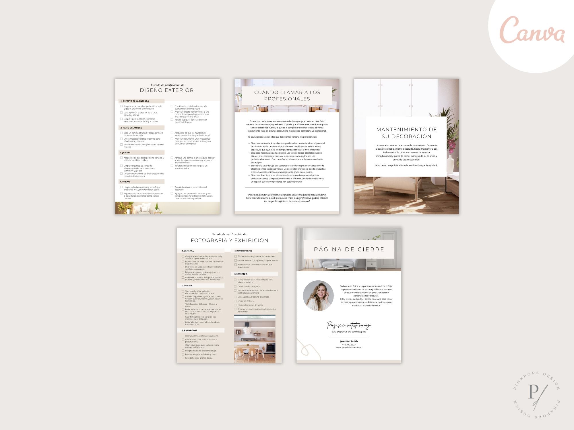 Spanish Minimal Staging Guide - Guide in Spanish designed to showcase the best features of your home in a minimal and attractive way.