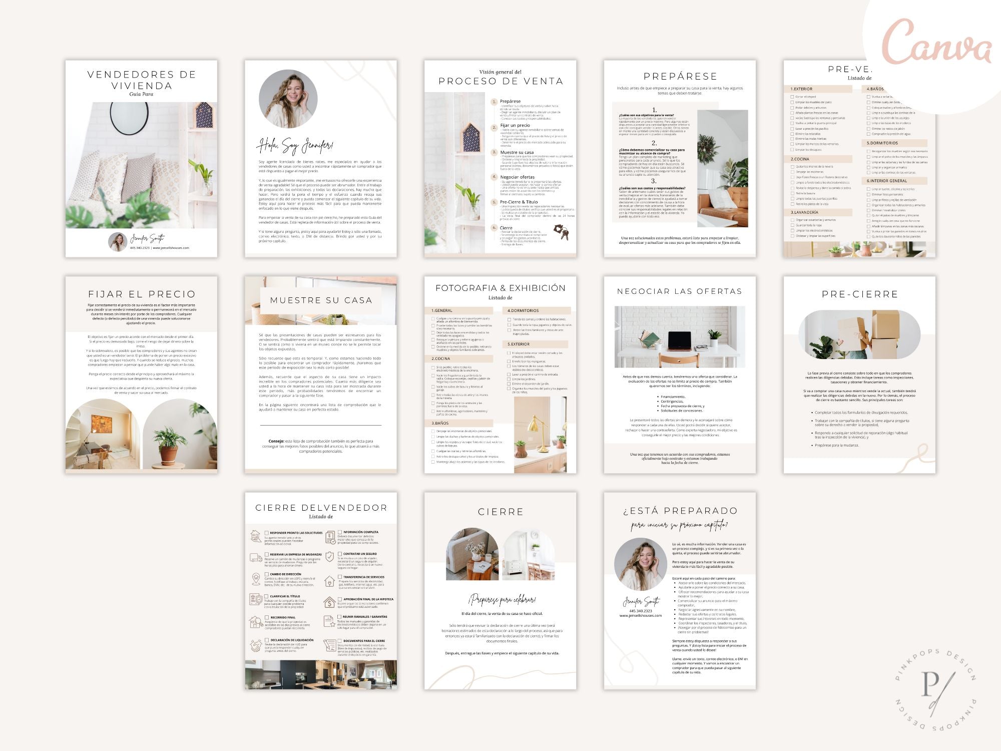 Spanish Real Estate Guide Bundle - Comprehensive guides in Spanish for buyers, sellers, mortgages, minimal credit repair, and minimal staging.