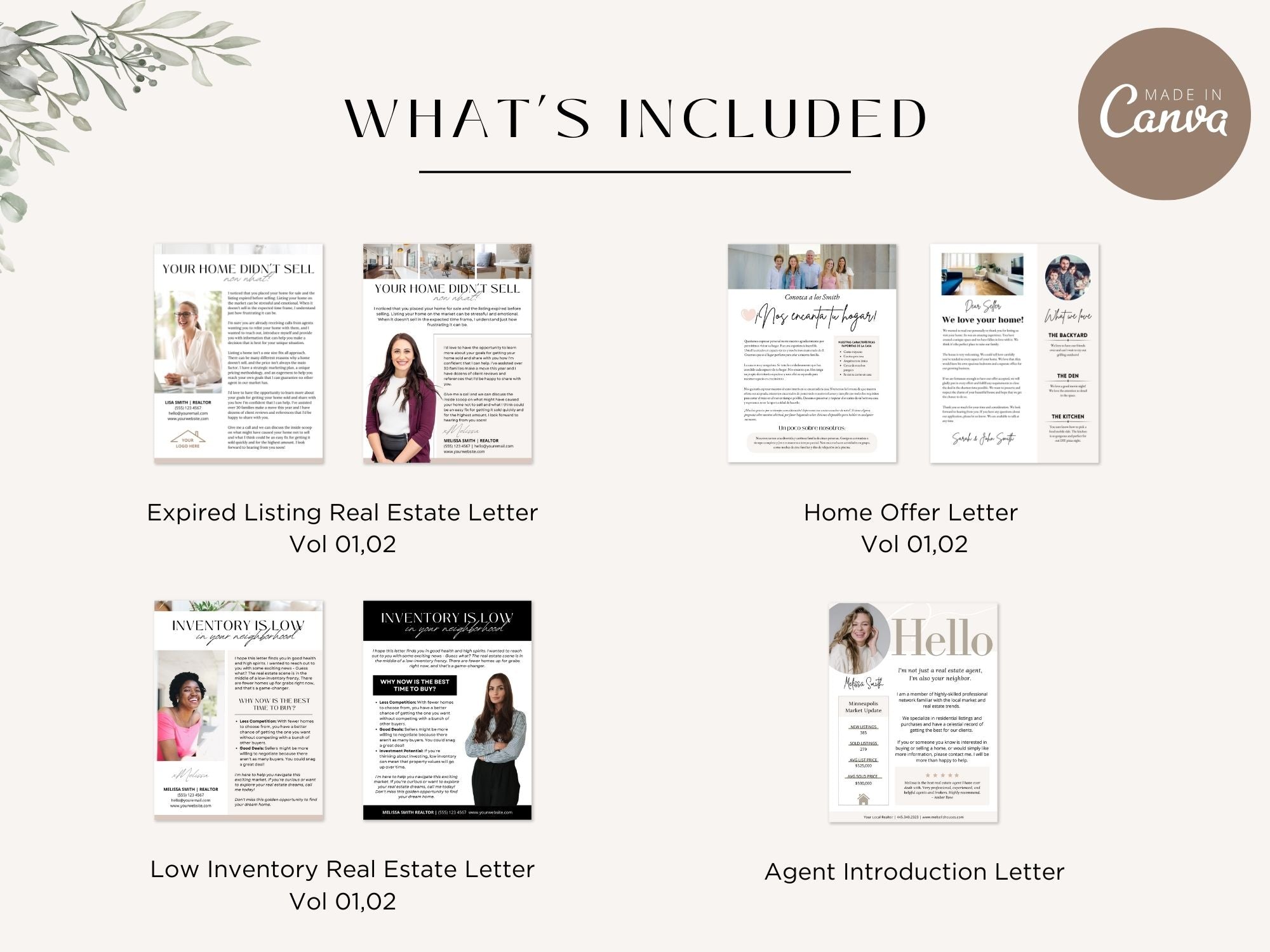 Real Estate Prospecting Letter Bundle - Win more clients with professionally crafted letters.