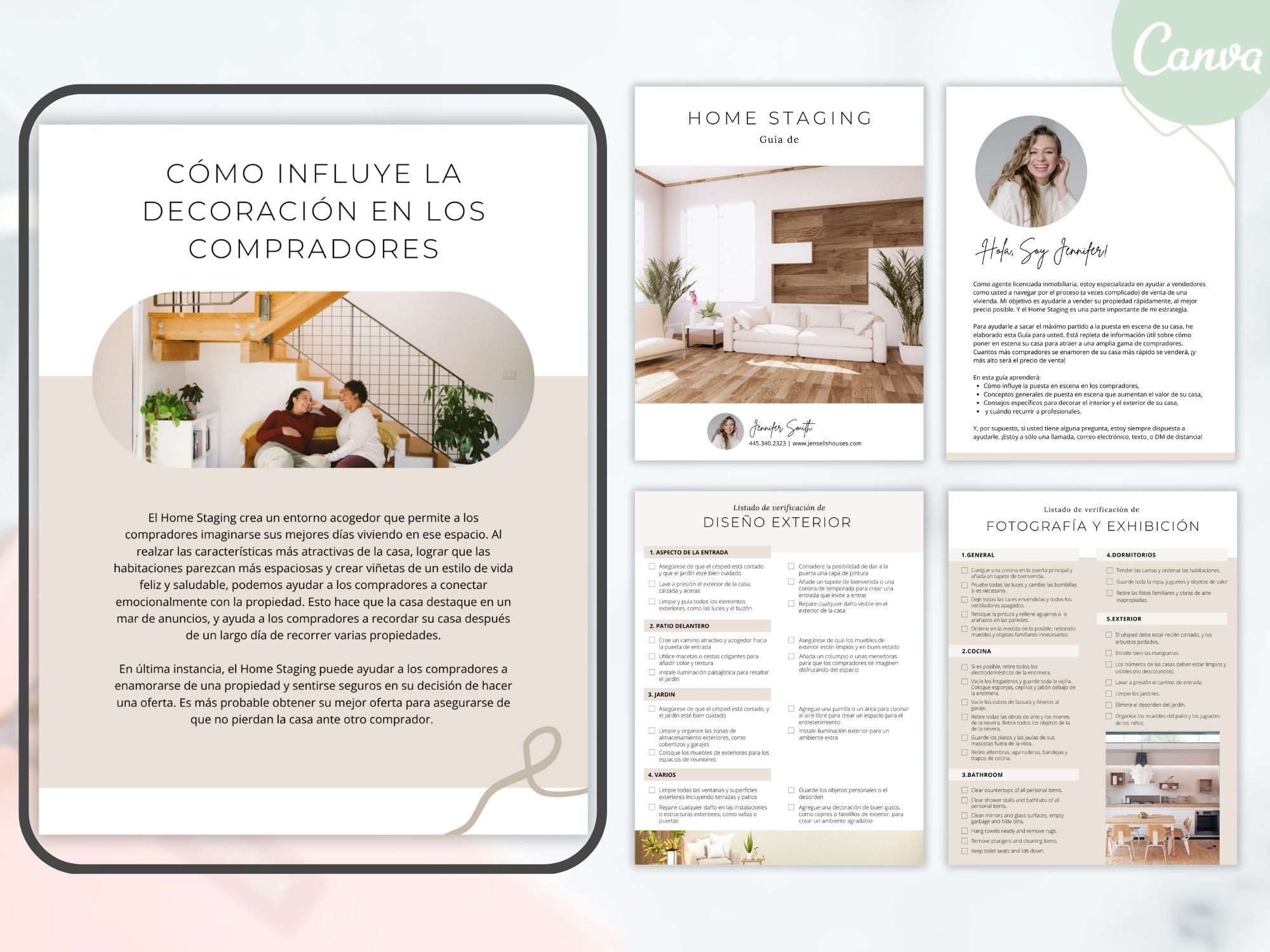 Spanish Minimal Staging Guide - Guide in Spanish designed to showcase the best features of your home in a minimal and attractive way.