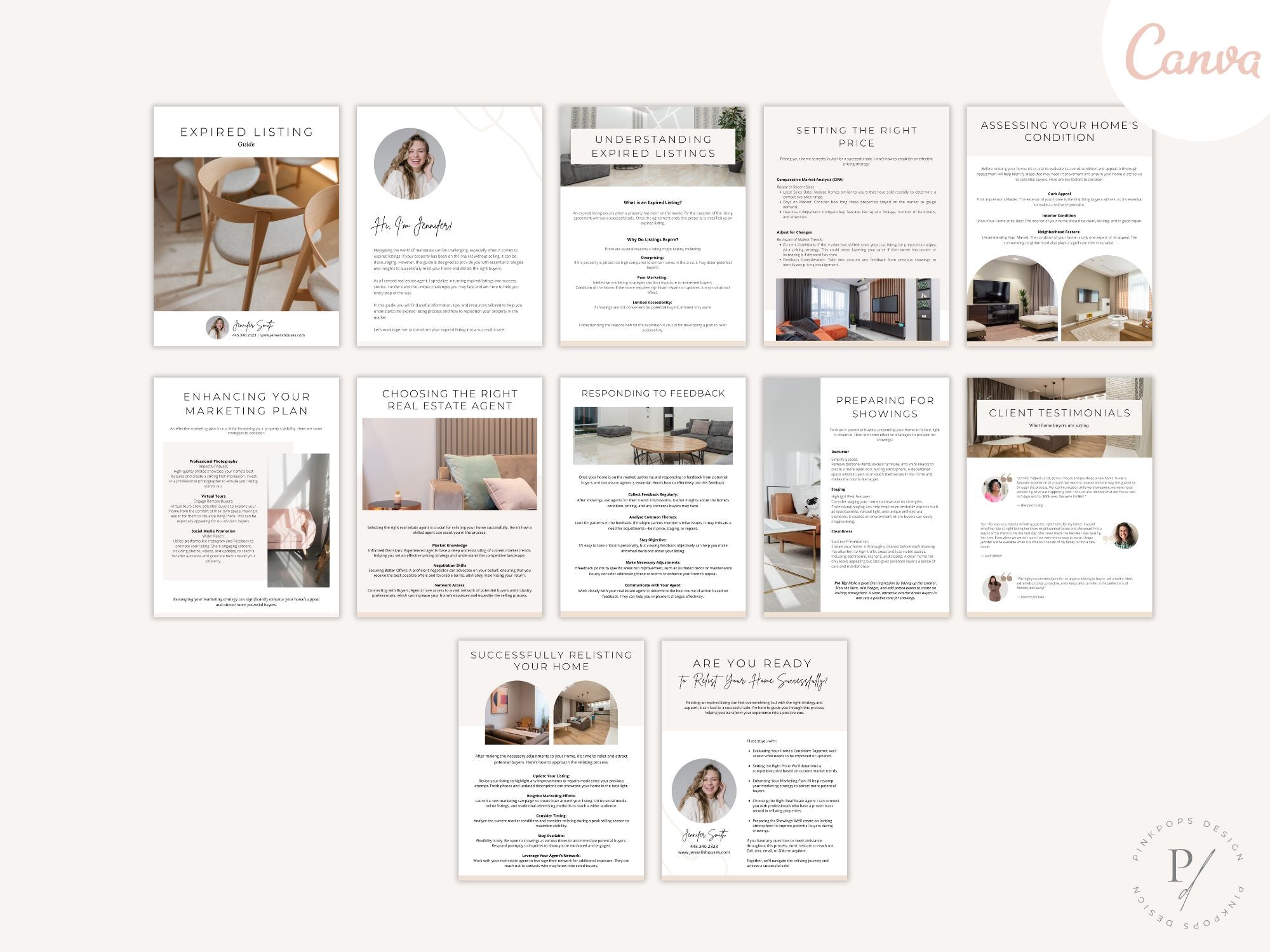 Minimal Expired Listing Guide offering strategies for realtors to reconnect with homeowners and convert expired listings into opportunities.