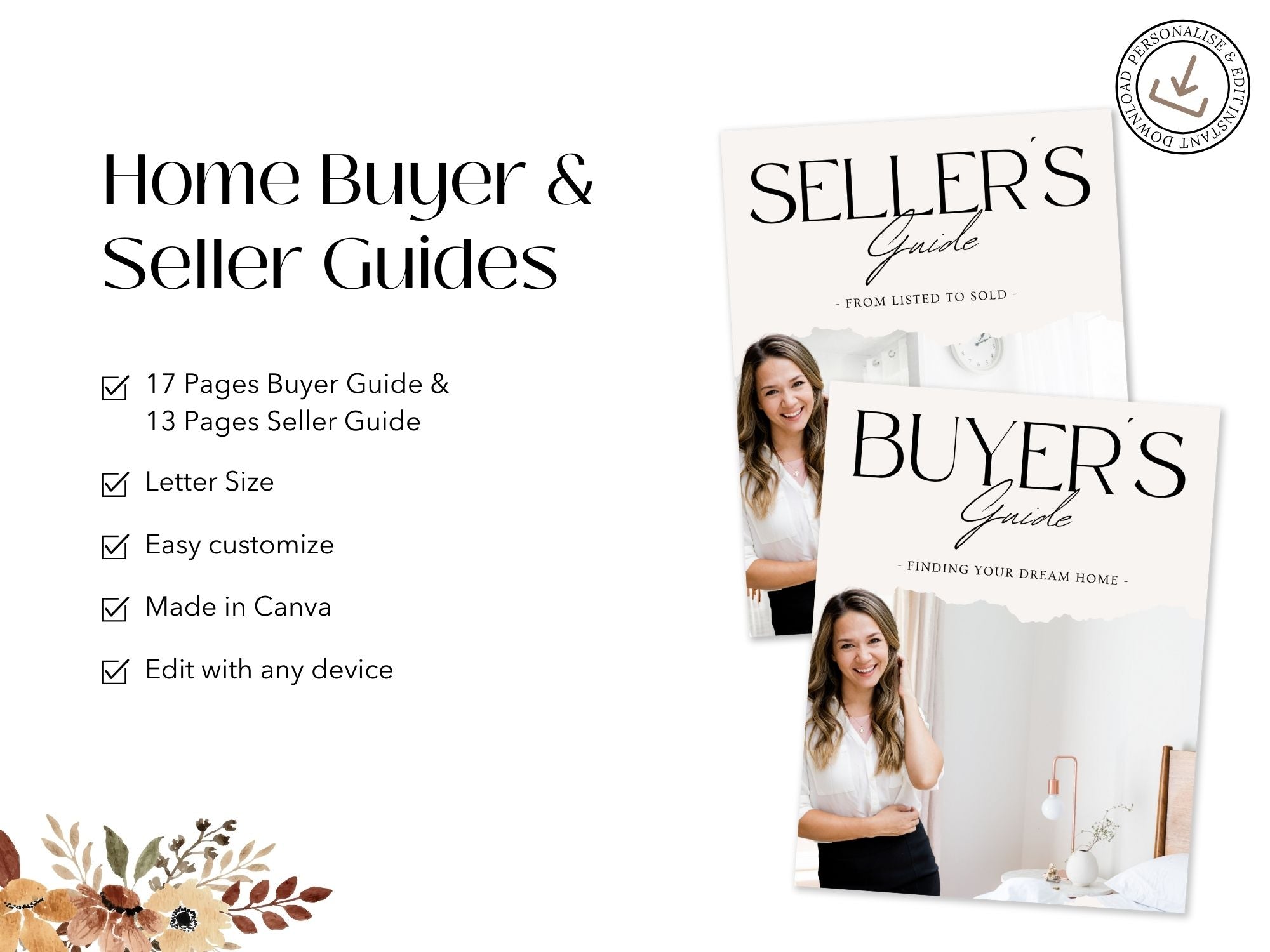 Spanish Modern Buyer and Seller Guides Vol 03- Informative guides for Spanish-speaking real  estate clients.