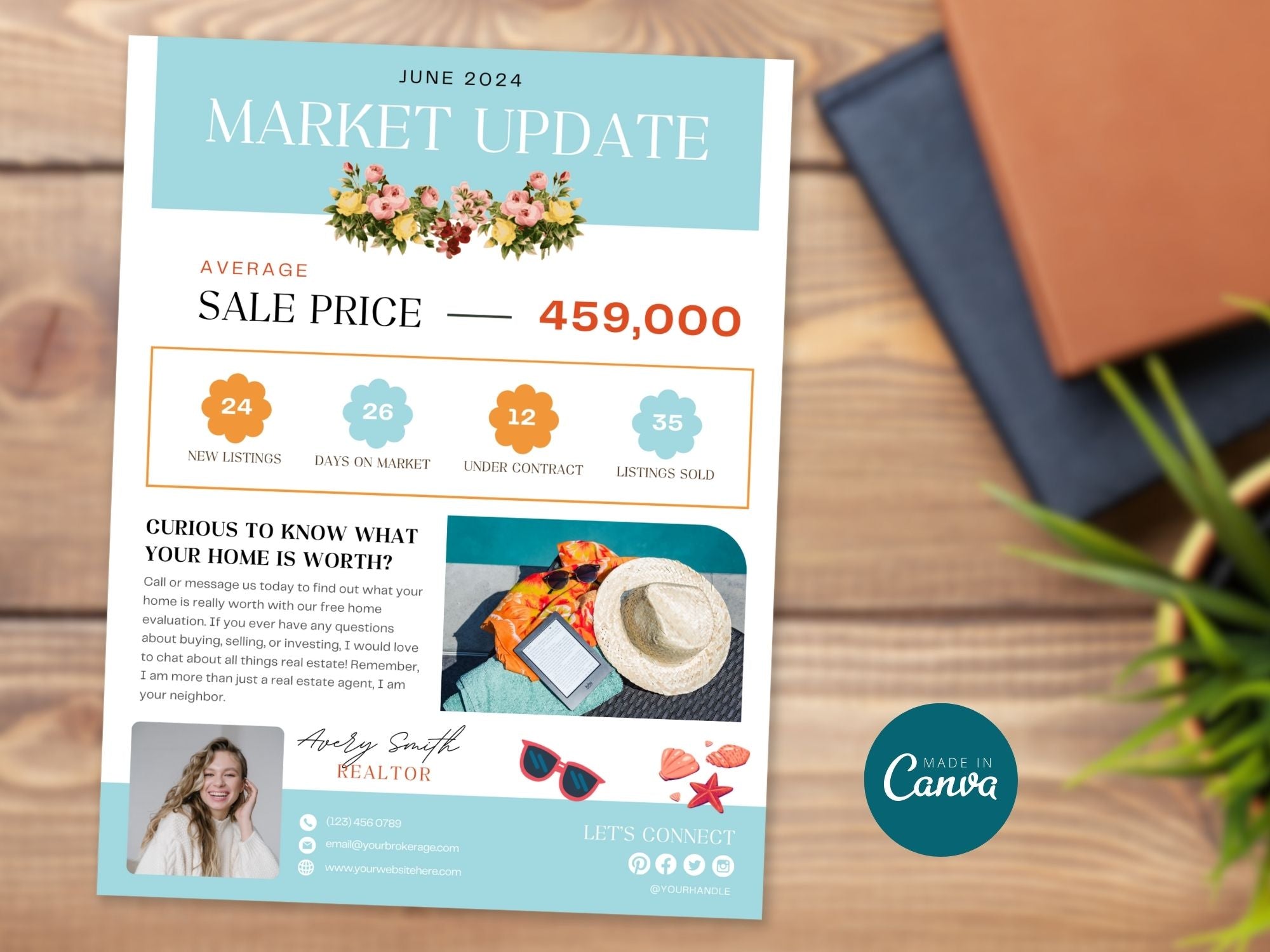 Summer Market Update Flyer - Stay informed with valuable insights into the summer real estate market.
