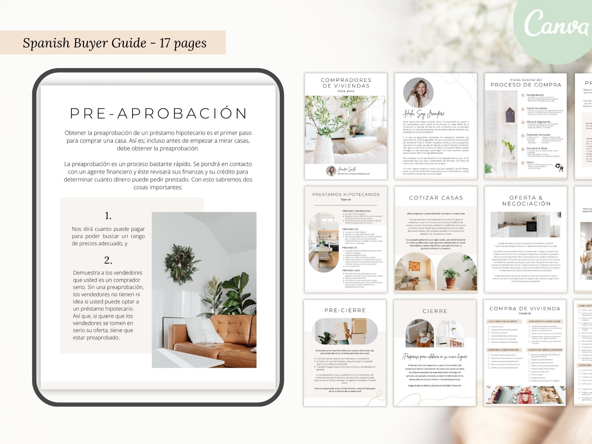 bilingual home buyer and seller guide in English and Spanish
