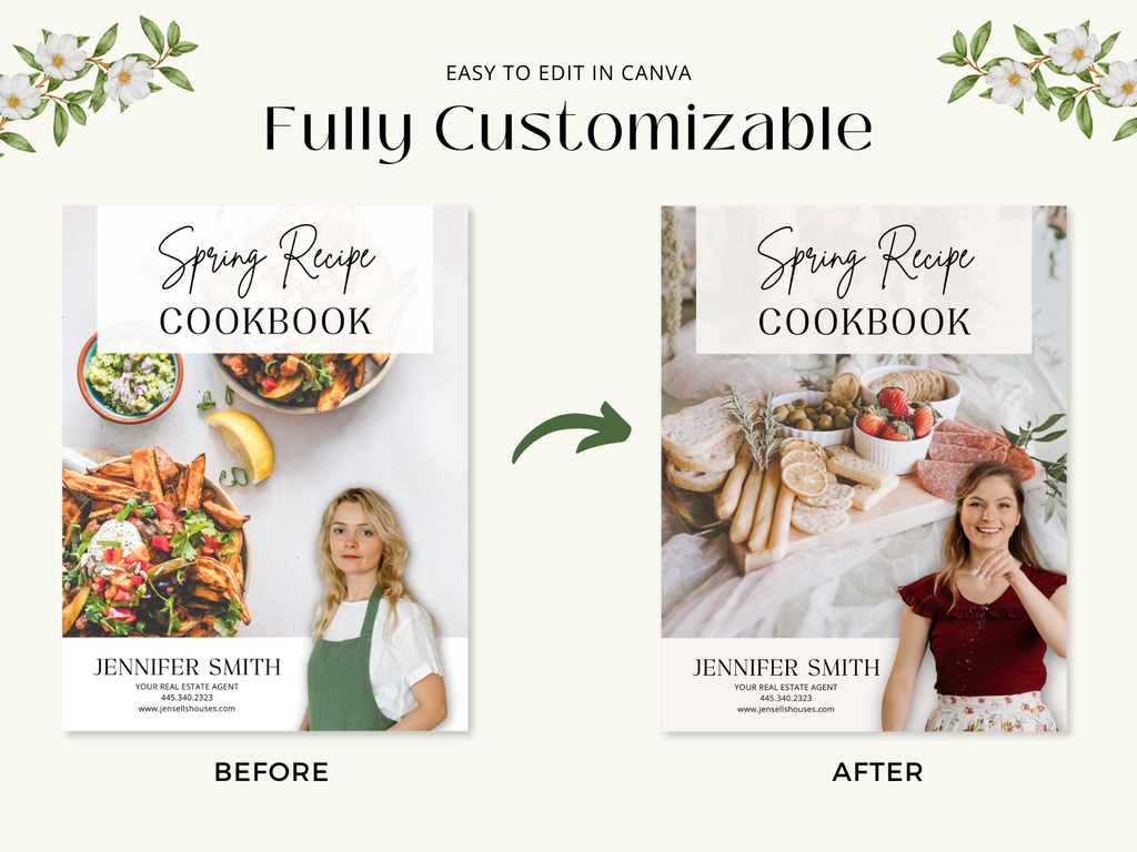 Spring Recipe Cookbook featuring fresh and seasonal meal ideas