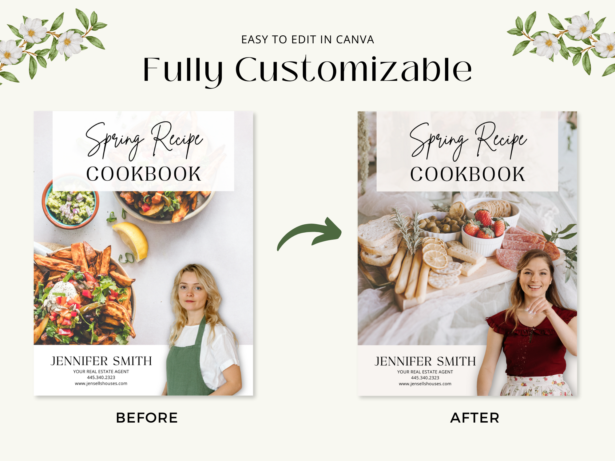 Spring Recipe Cookbook featuring fresh and seasonal meal ideas