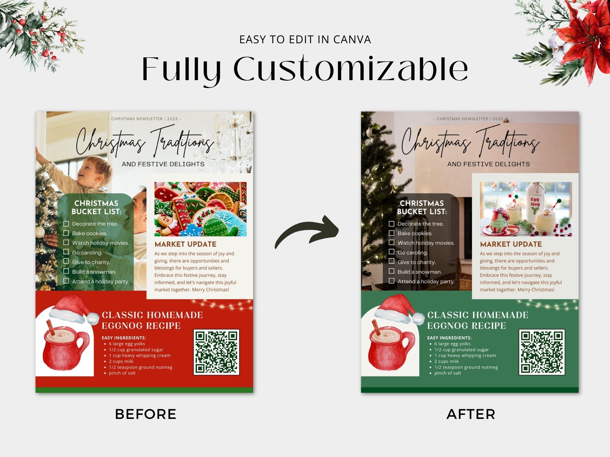 Real Estate Christmas Newsletter 2023 - Festive Client Communication for the Holiday Season