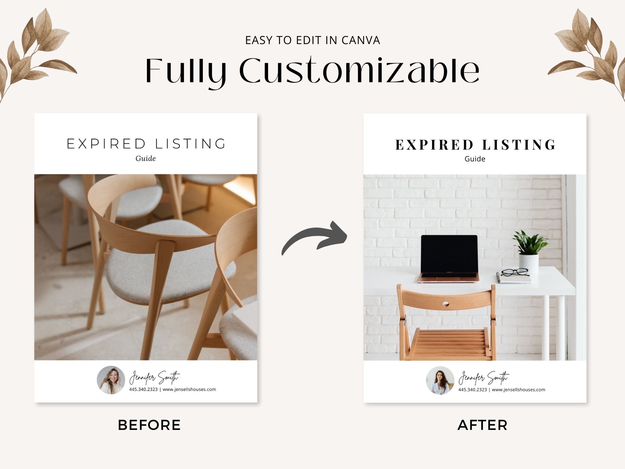 Minimal Expired Listing Guide offering strategies for realtors to reconnect with homeowners and convert expired listings into opportunities.