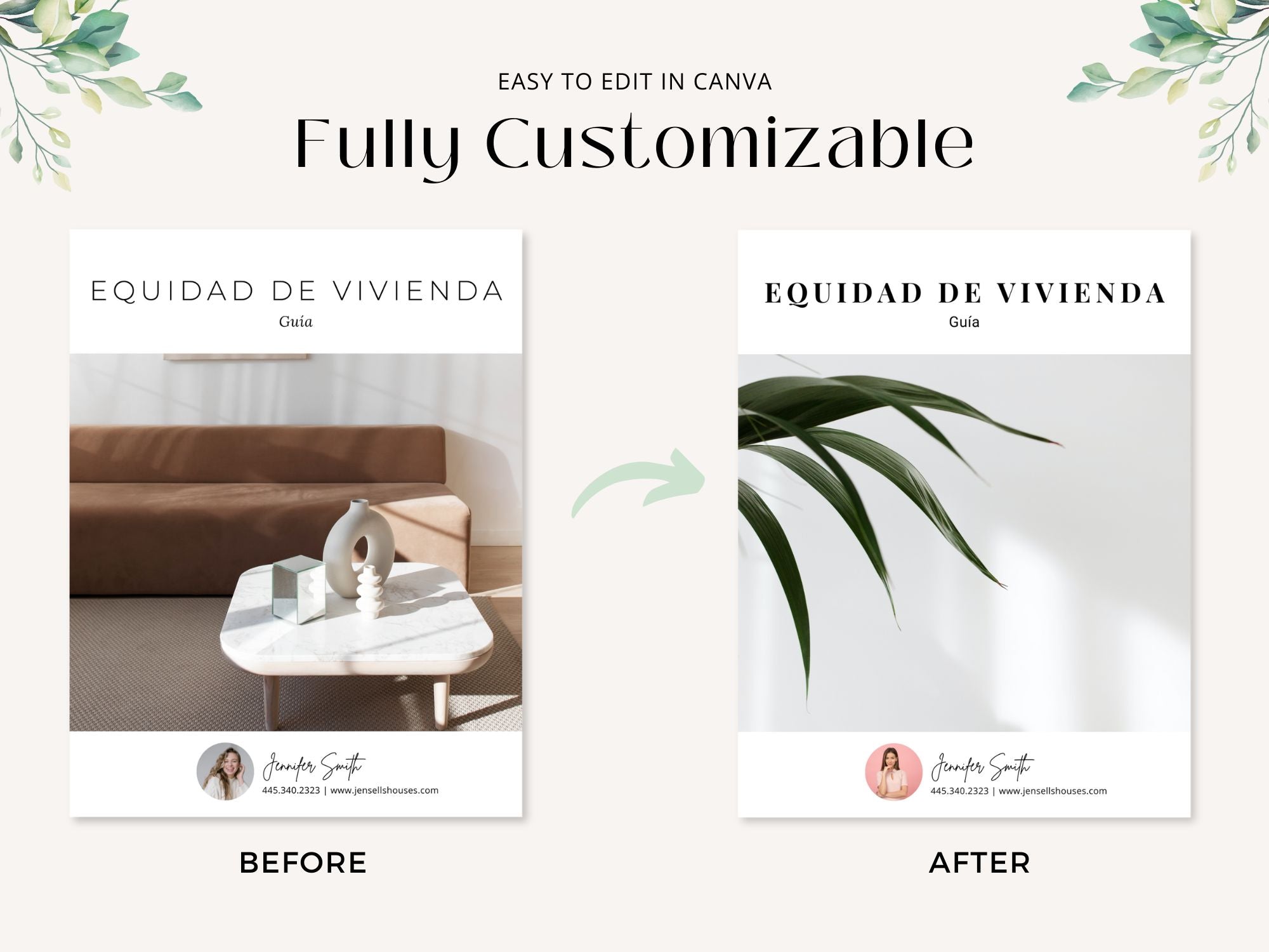 Minimal Spanish home equity guide with essential information for homeowners.
