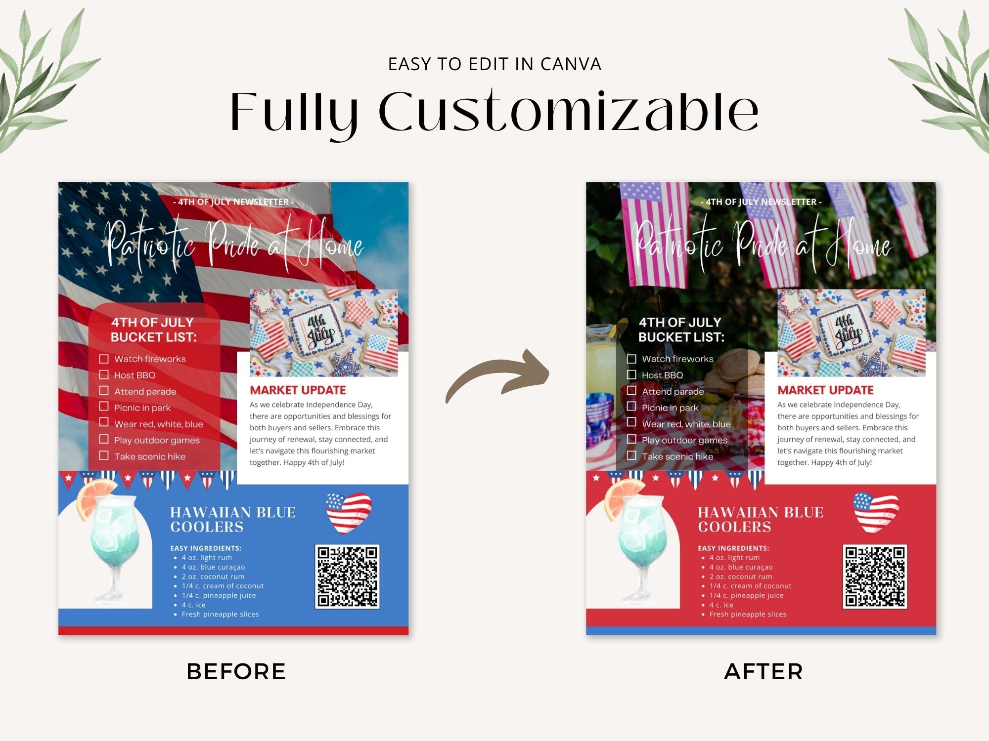 Holiday Newsletter Bundle - Spread holiday cheer and stay connected with festive newsletter templates.