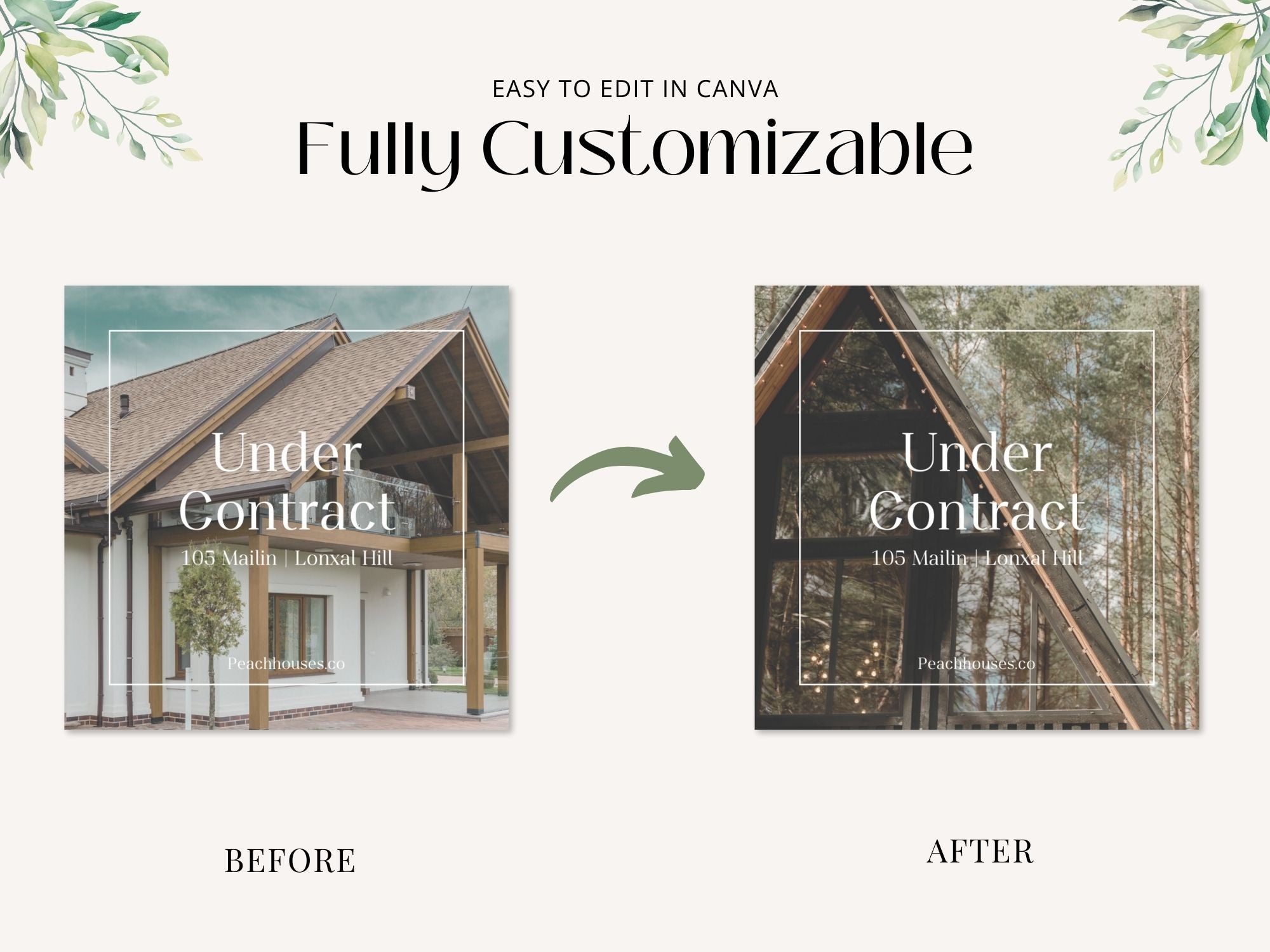 Under Contract Instagram Posts - Celebrate real estate successes with captivating visuals.