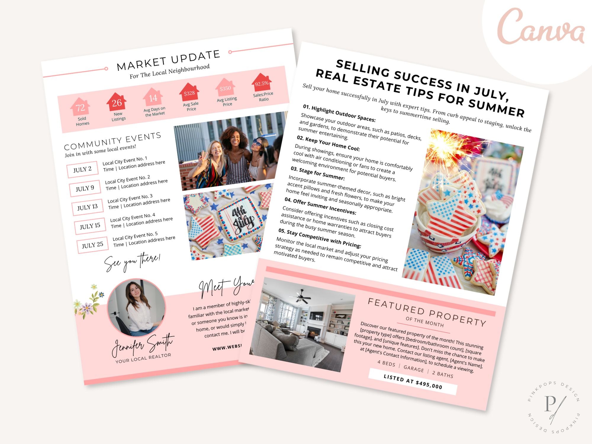 Minimal July Newsletter 2024 - Stay informed and inspired with our concise real estate updates and valuable insights.