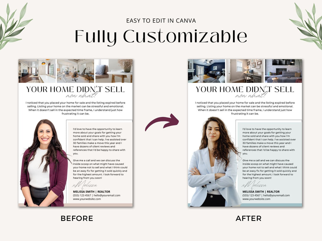 Expired Listing Real Estate Letter Vol 01 - Purposeful letter crafted to reignite interest in expired listings, showcasing real estate expertise and delivering valuable insights.