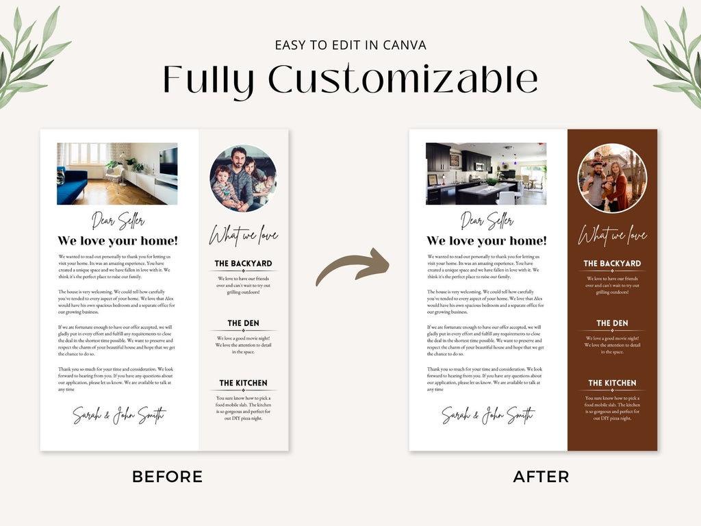 Home Offer Letter Vol 02 - Make a lasting impression with a professionally crafted buyer's letter.