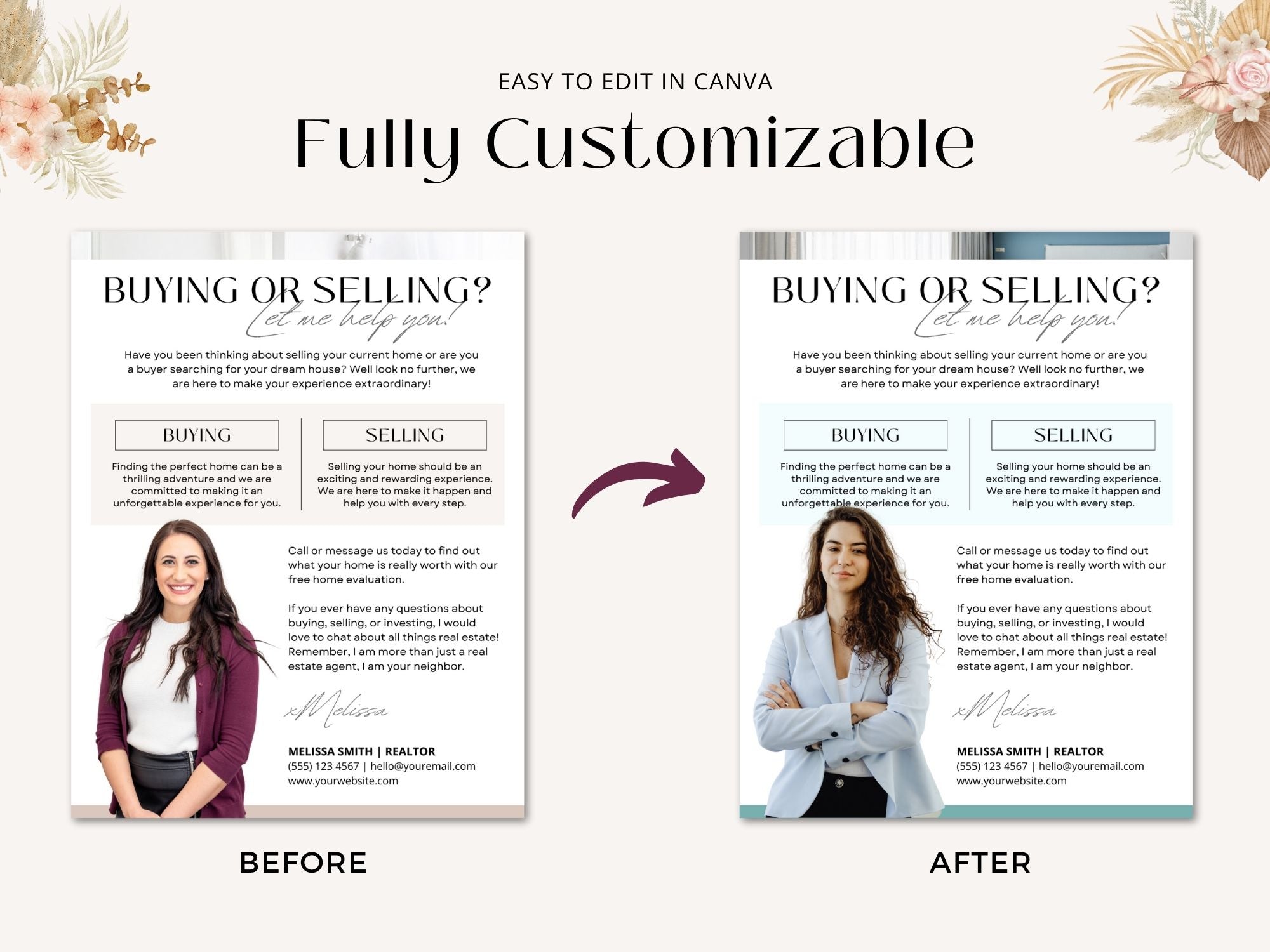 Buying or Selling Real Estate Letter Vol 02 - Versatile letter catering to both buyers and sellers, showcasing real estate expertise and providing valuable insights